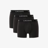Bộ 3 Quần Lót Trunk Lacoste Nam Chất Liệu Microfiber