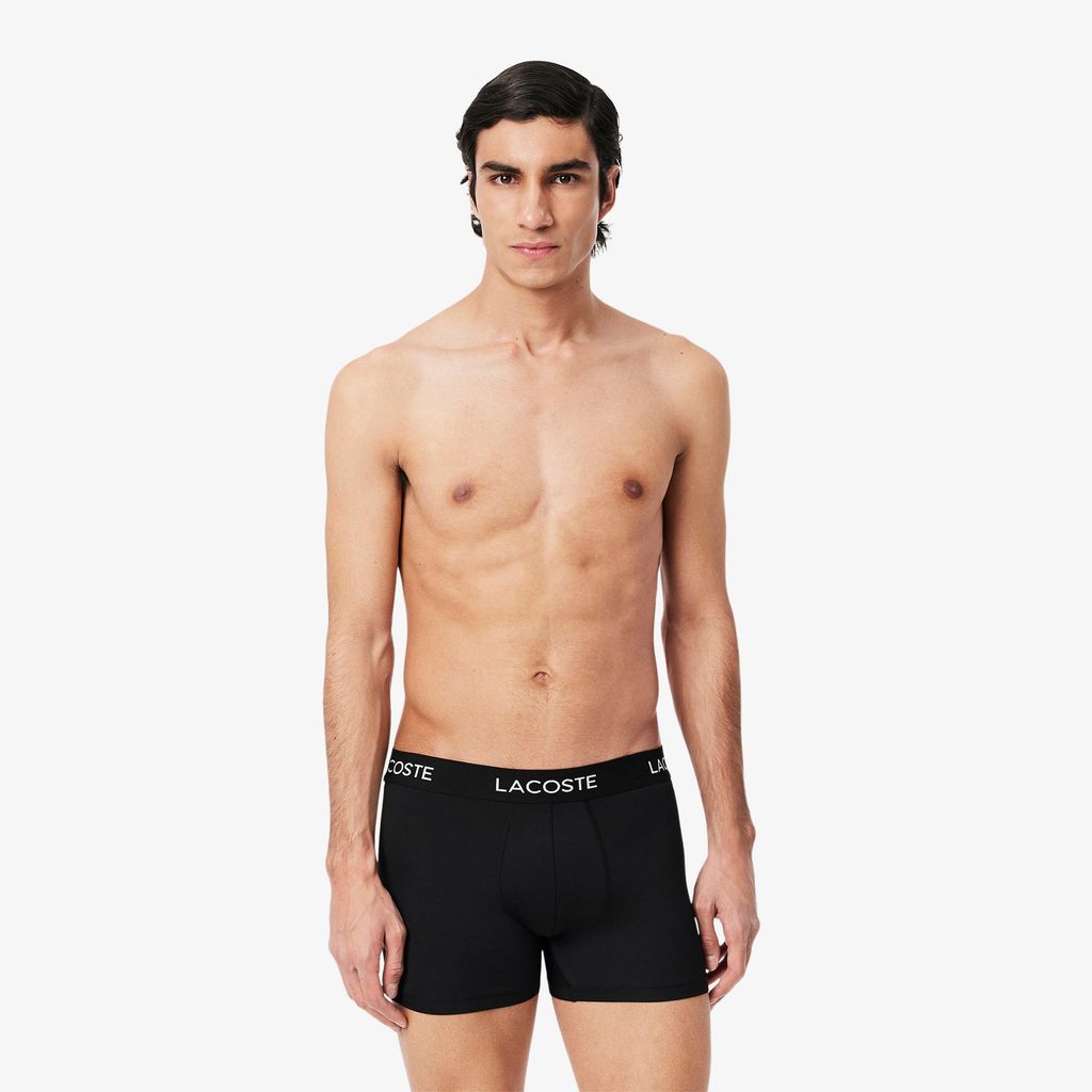 Bộ 3 Quần Lót Trunk Lacoste Nam Chất Liệu Microfiber