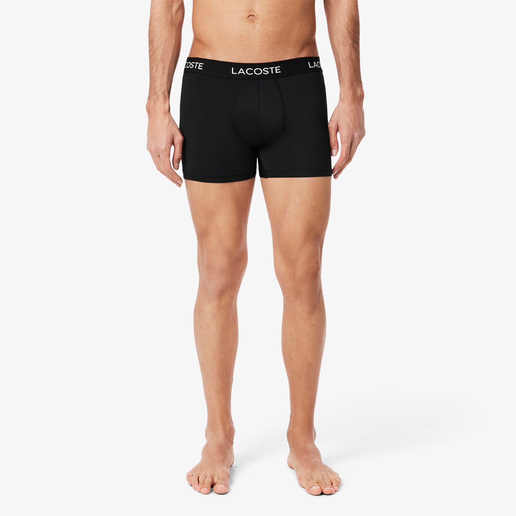 Bộ 3 Quần Lót Trunk Lacoste Nam Chất Liệu Microfiber
