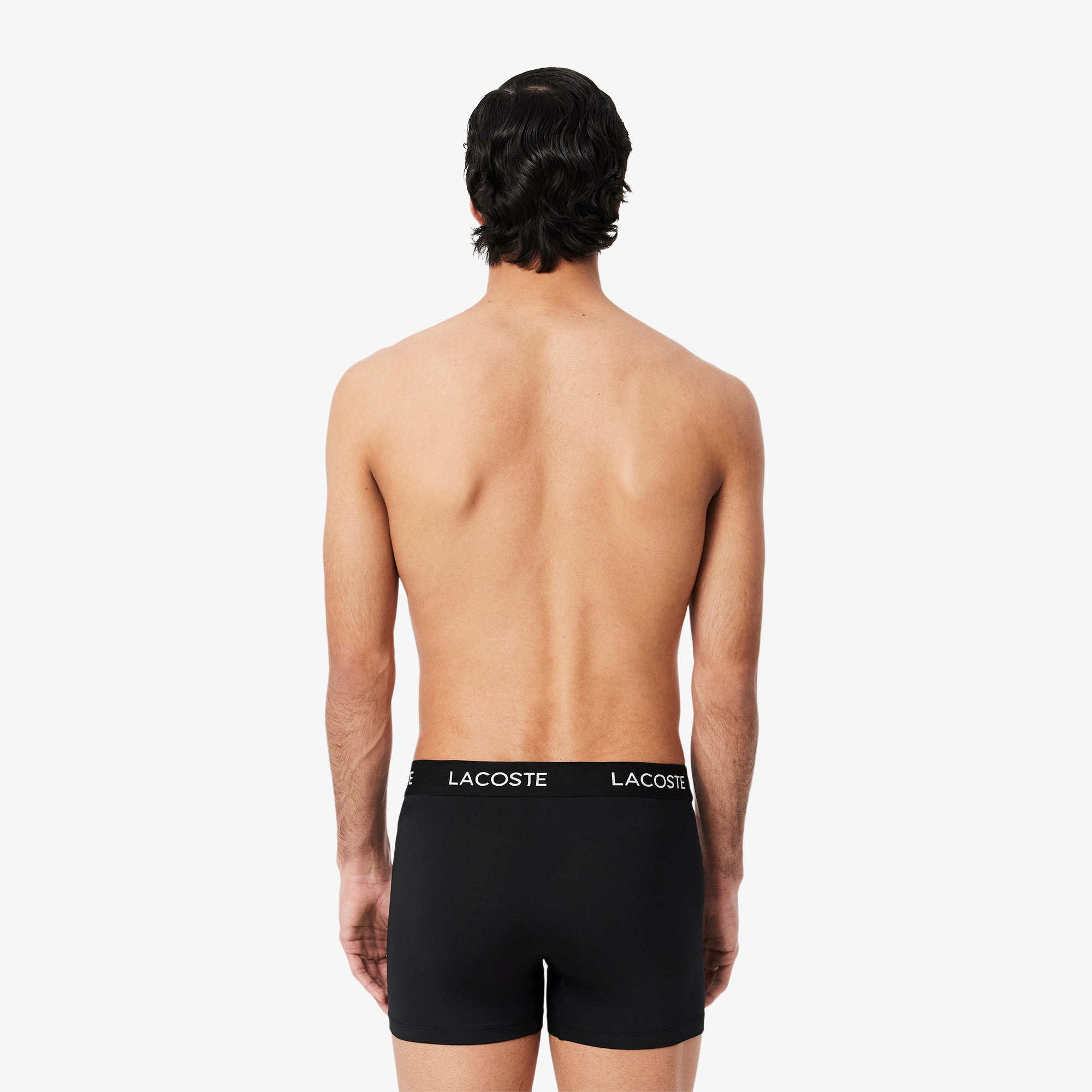 Bộ 3 Quần Lót Trunk Lacoste Nam Chất Liệu Microfiber