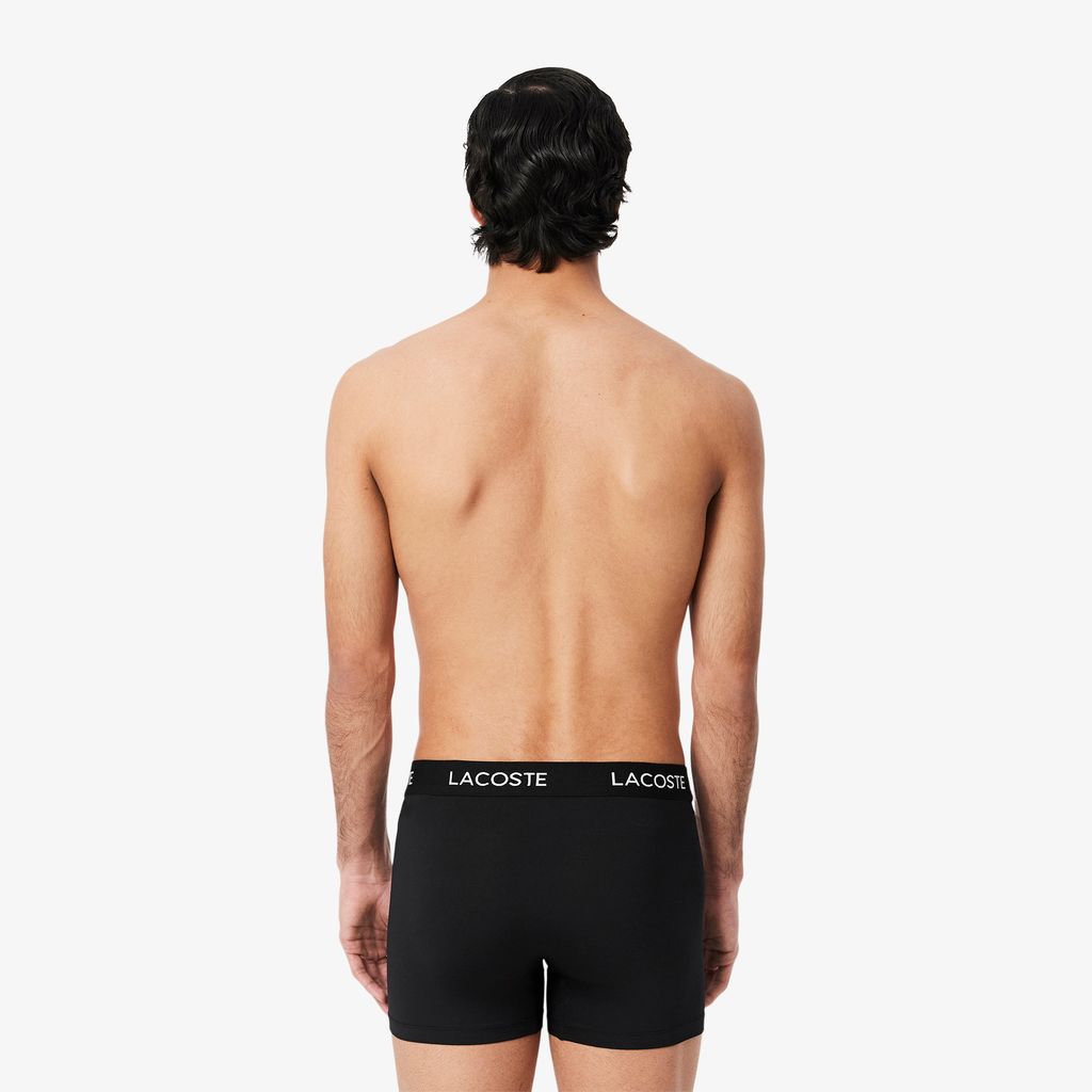 Bộ 3 Quần Lót Trunk Lacoste Nam Chất Liệu Microfiber