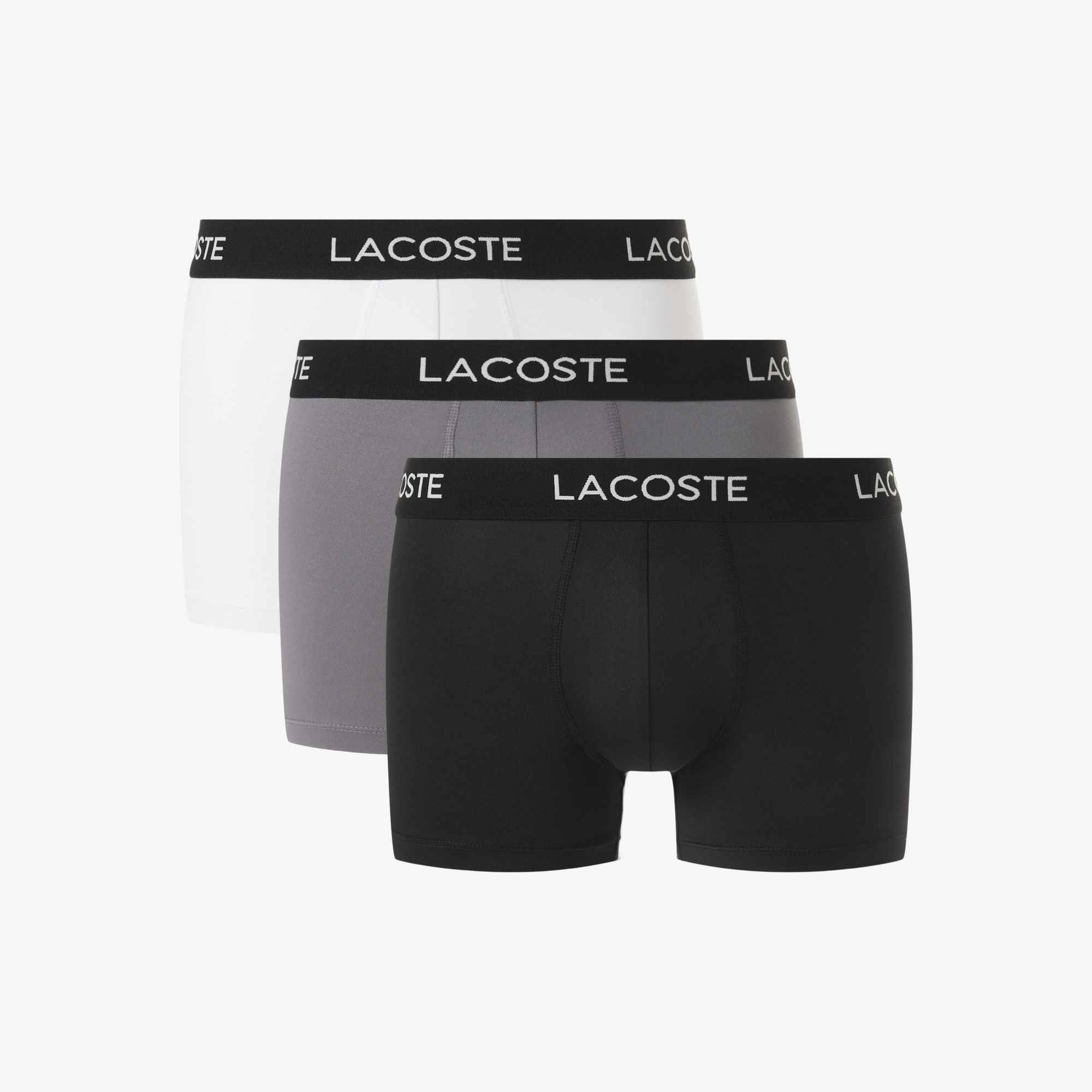Bộ 3 Quần Lót Trunk Lacoste Nam Chất Liệu Microfiber