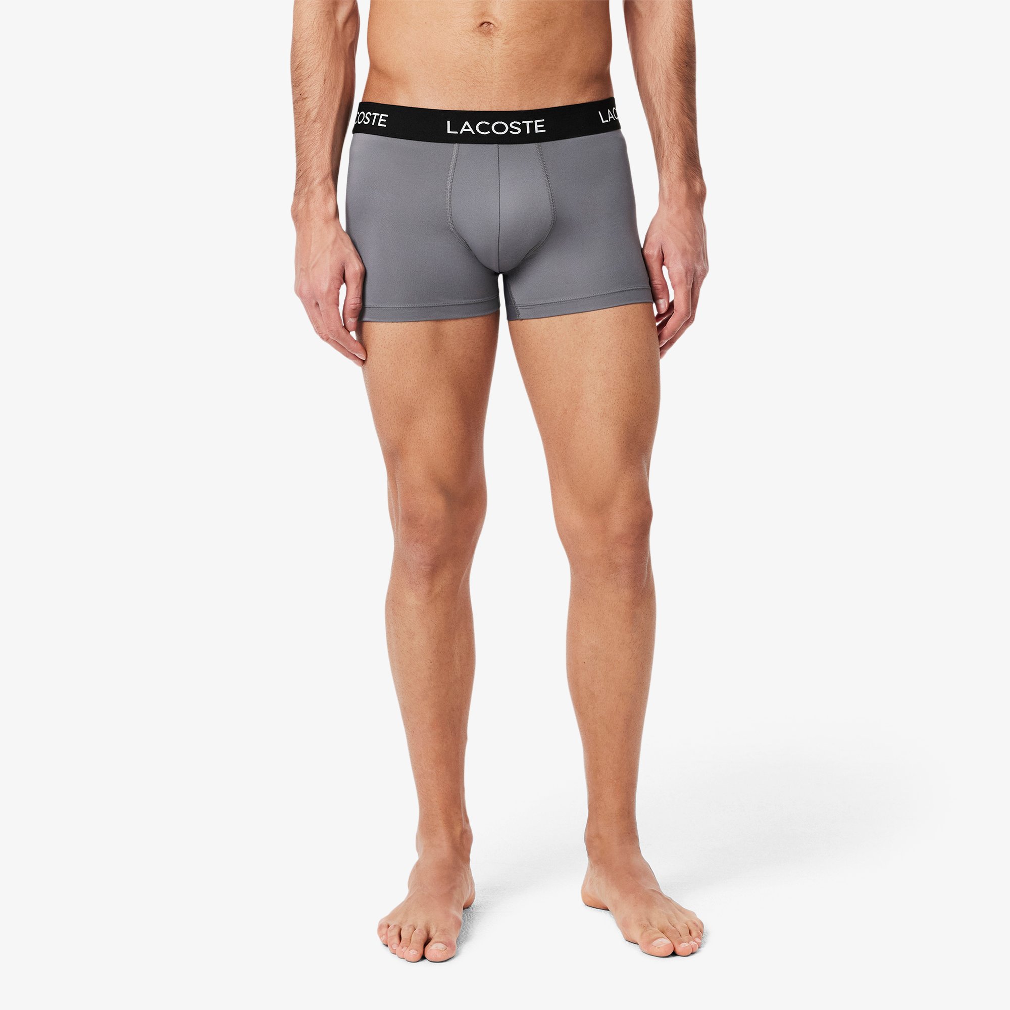 Bộ 3 Quần Lót Trunk Lacoste Nam Chất Liệu Microfiber