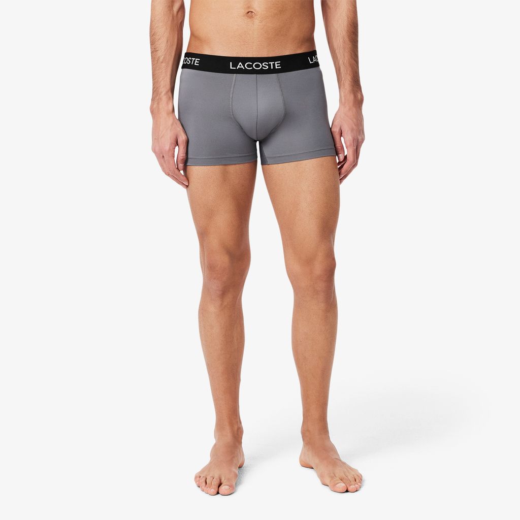 Bộ 3 Quần Lót Trunk Lacoste Nam Chất Liệu Microfiber
