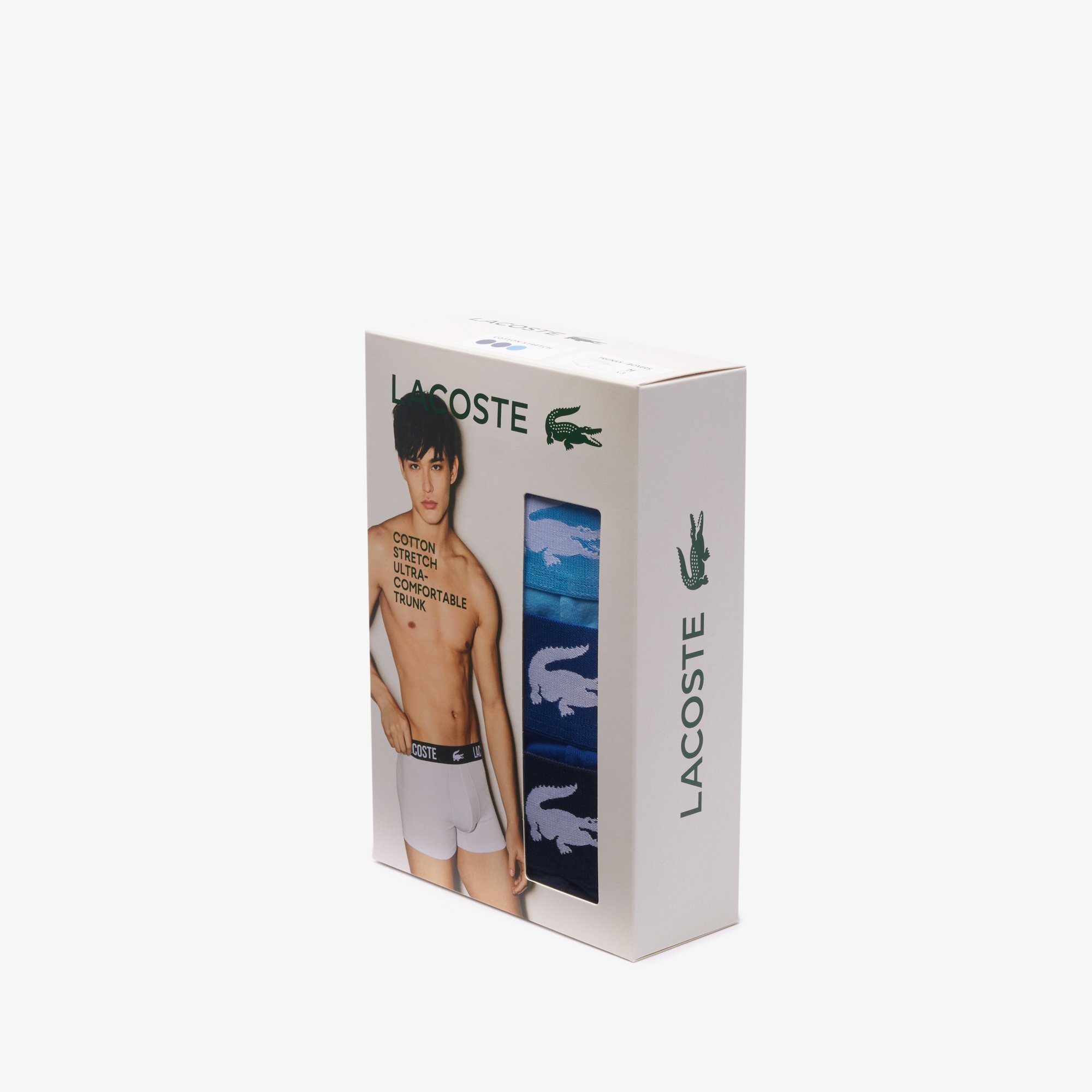 Bộ 3 Quần Lót Boxer Lacoste Nam