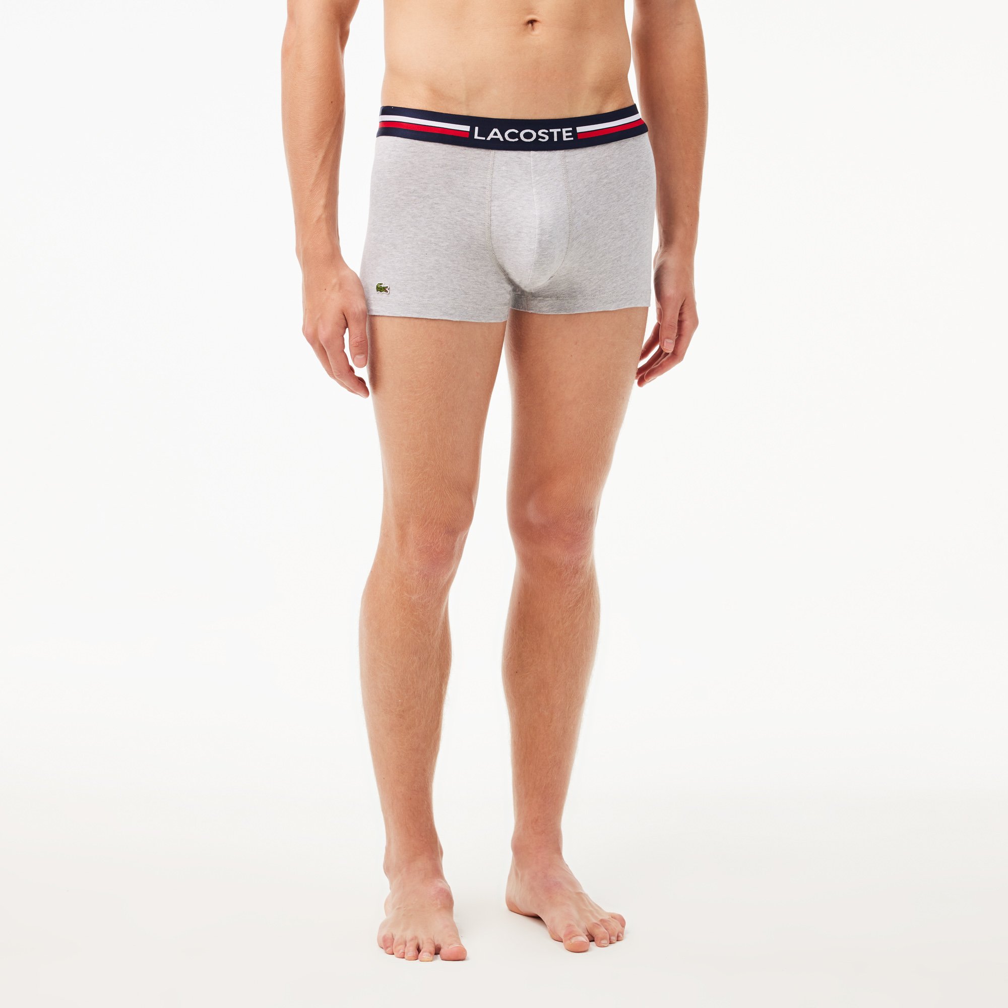 Bộ 3 Quần Lót Lacoste Nam Với Lưng Quần 3 Màu