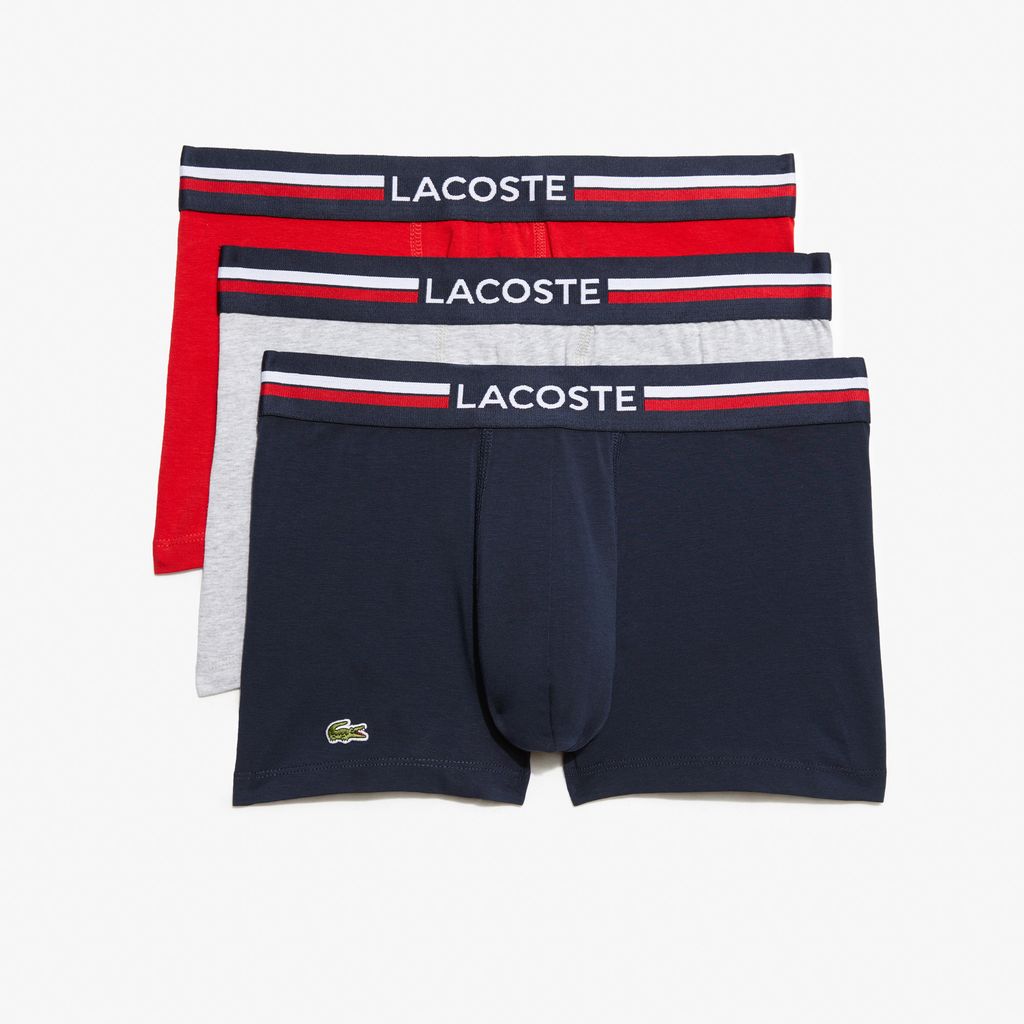 Bộ 3 Quần Lót Lacoste Nam Với Lưng Quần 3 Màu