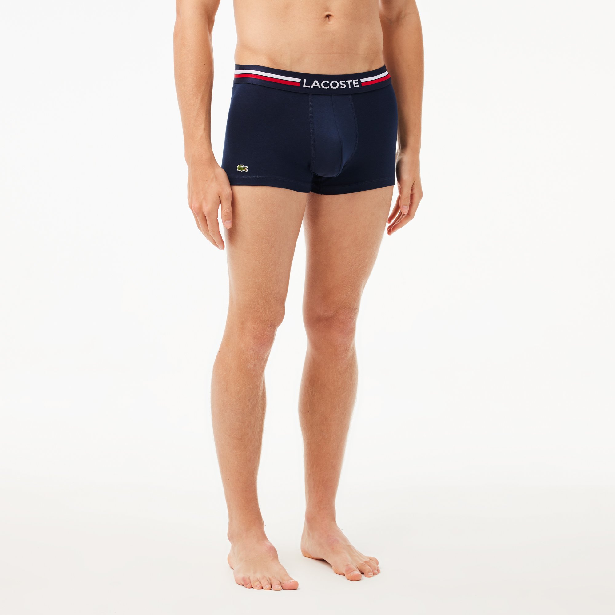 Bộ 3 Quần Lót Lacoste Nam Với Lưng Quần 3 Màu