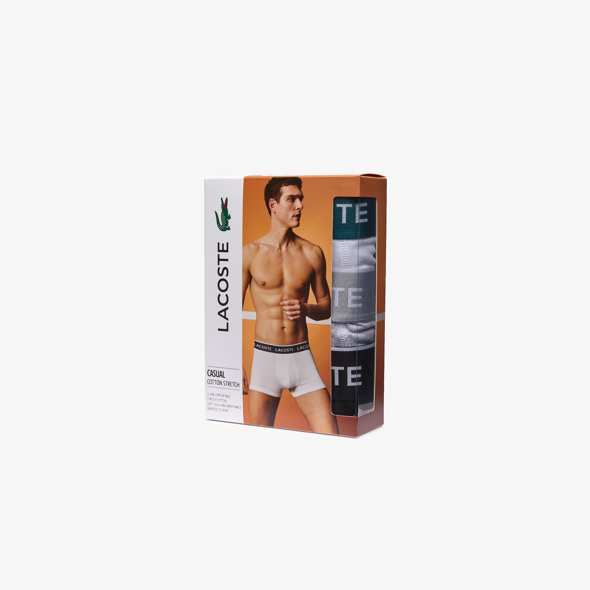 Bộ 3 Quần Lót Lacoste Nam Co Giãn