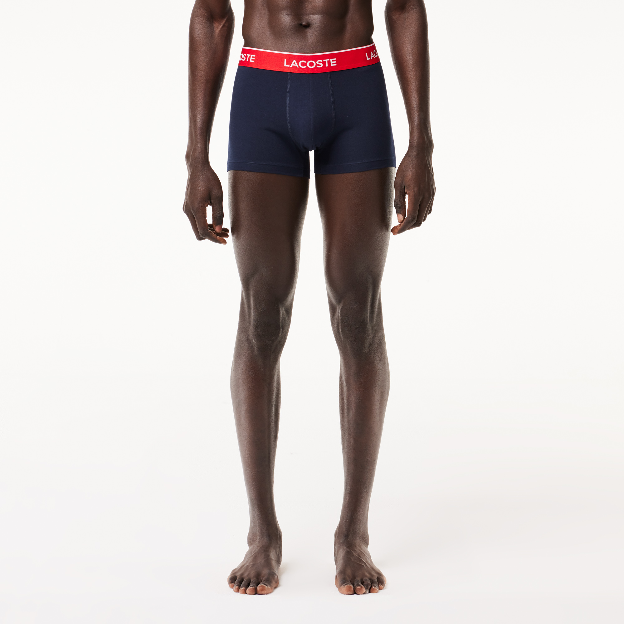 Bộ 3 Quần Lót Lacoste Nam Với Logo Lưng Quần