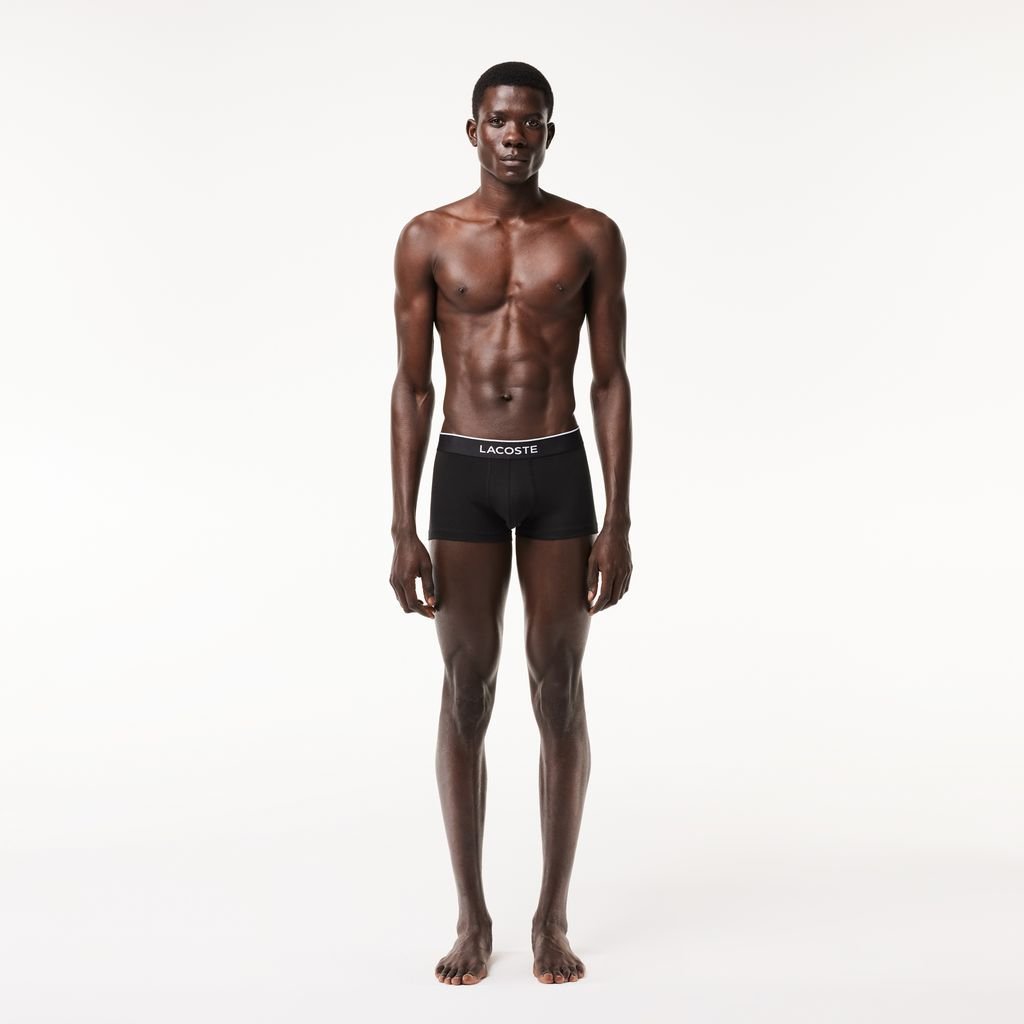 Bộ 3 Quần Lót Boxer Signature Lacoste Nam