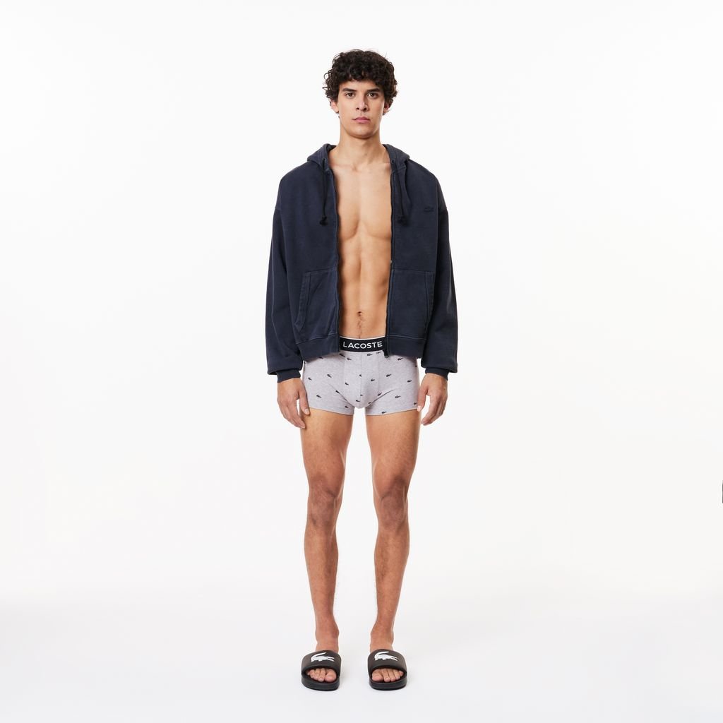 Bộ 3 Quần Lót Boxer Signature Lacoste Nam
