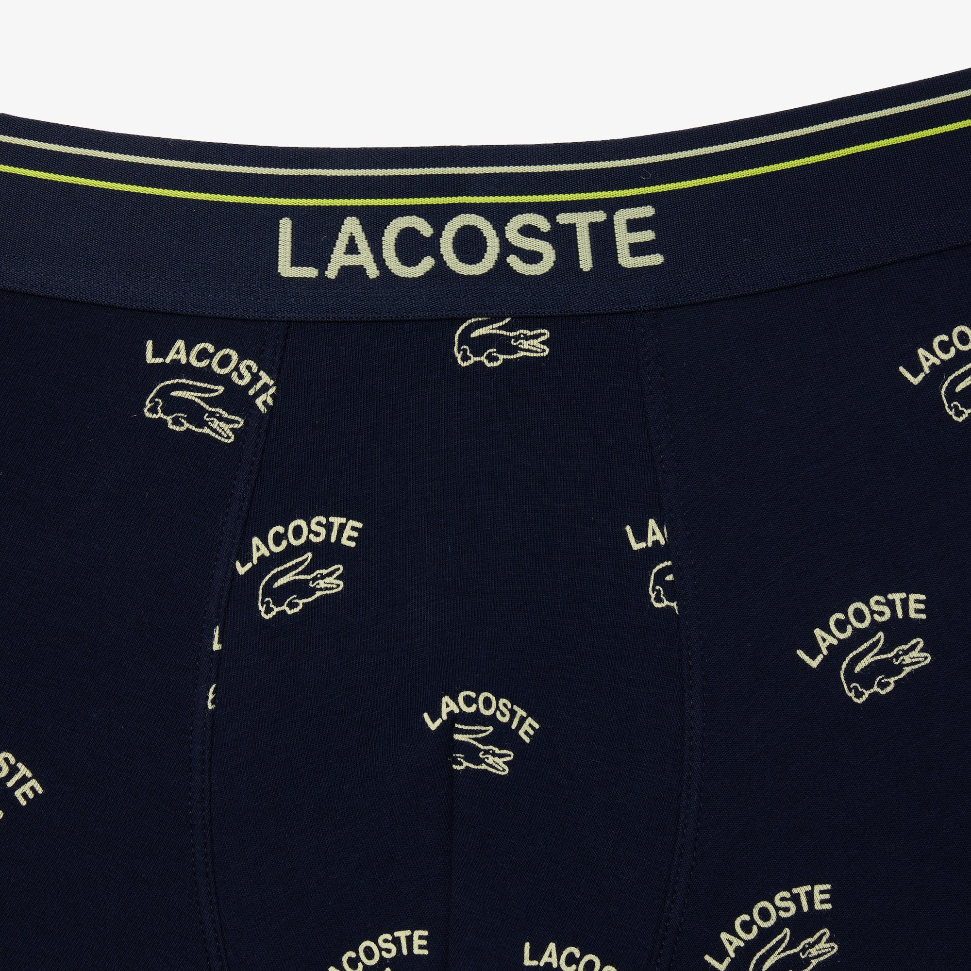 Quần Lót Trunk Lacoste Nam Chất Liệu Cotton Họa Tiết In