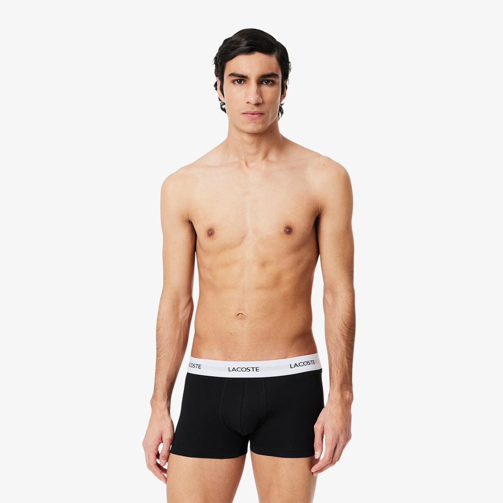 Bộ 3 Quần Lót Trunk Lacoste Nam Chất Liệu Co Giãn