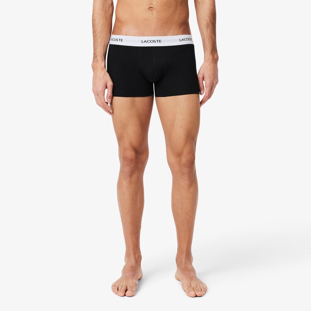 Bộ 3 Quần Lót Trunk Lacoste Nam Chất Liệu Co Giãn