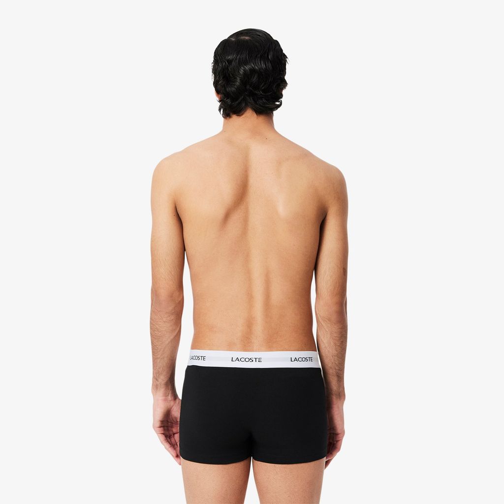 Bộ 3 Quần Lót Trunk Lacoste Nam Chất Liệu Co Giãn