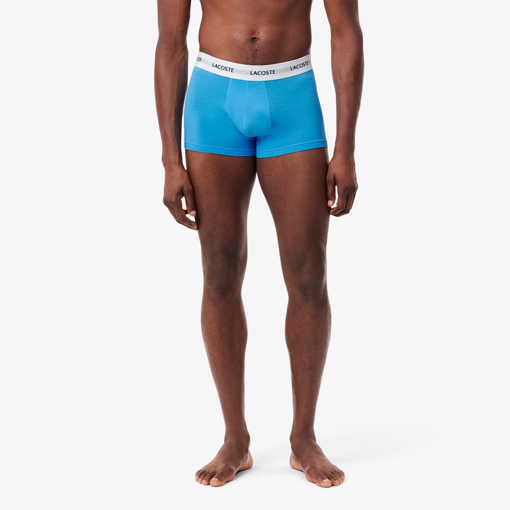 Bộ 3 Quần Lót Trunk Lacoste Nam Chất Liệu Co Giãn
