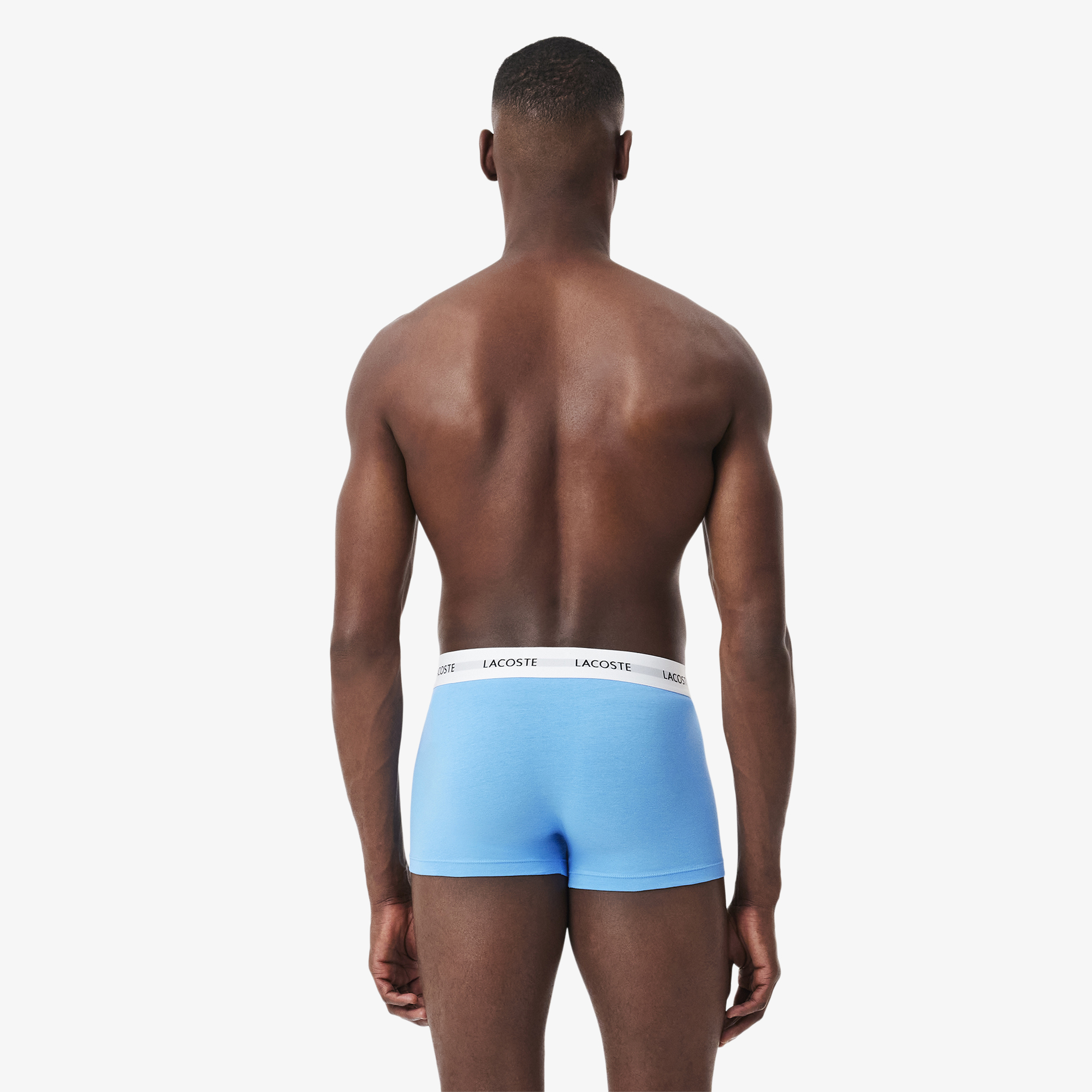 Bộ 3 Quần Lót Trunk Lacoste Nam Chất Liệu Co Giãn