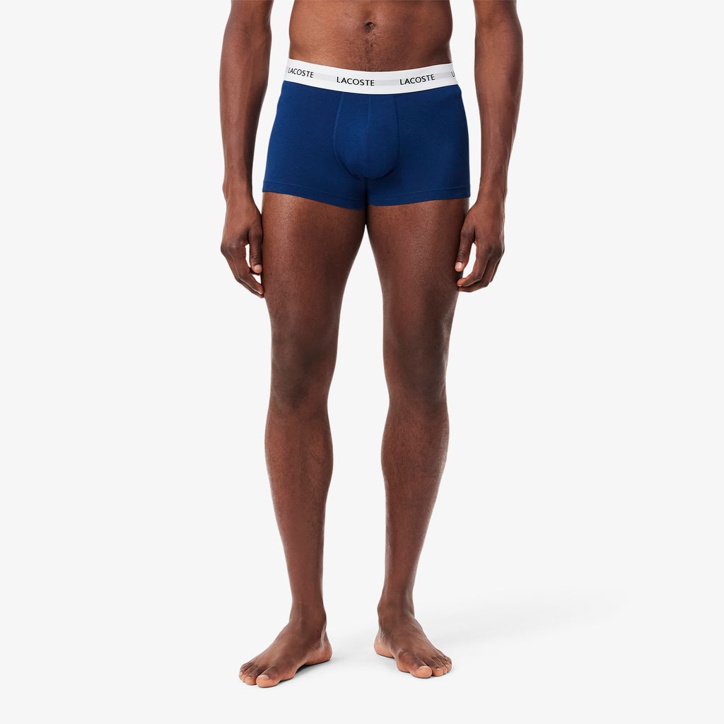 Bộ 3 Quần Lót Trunk Lacoste Nam Chất Liệu Co Giãn