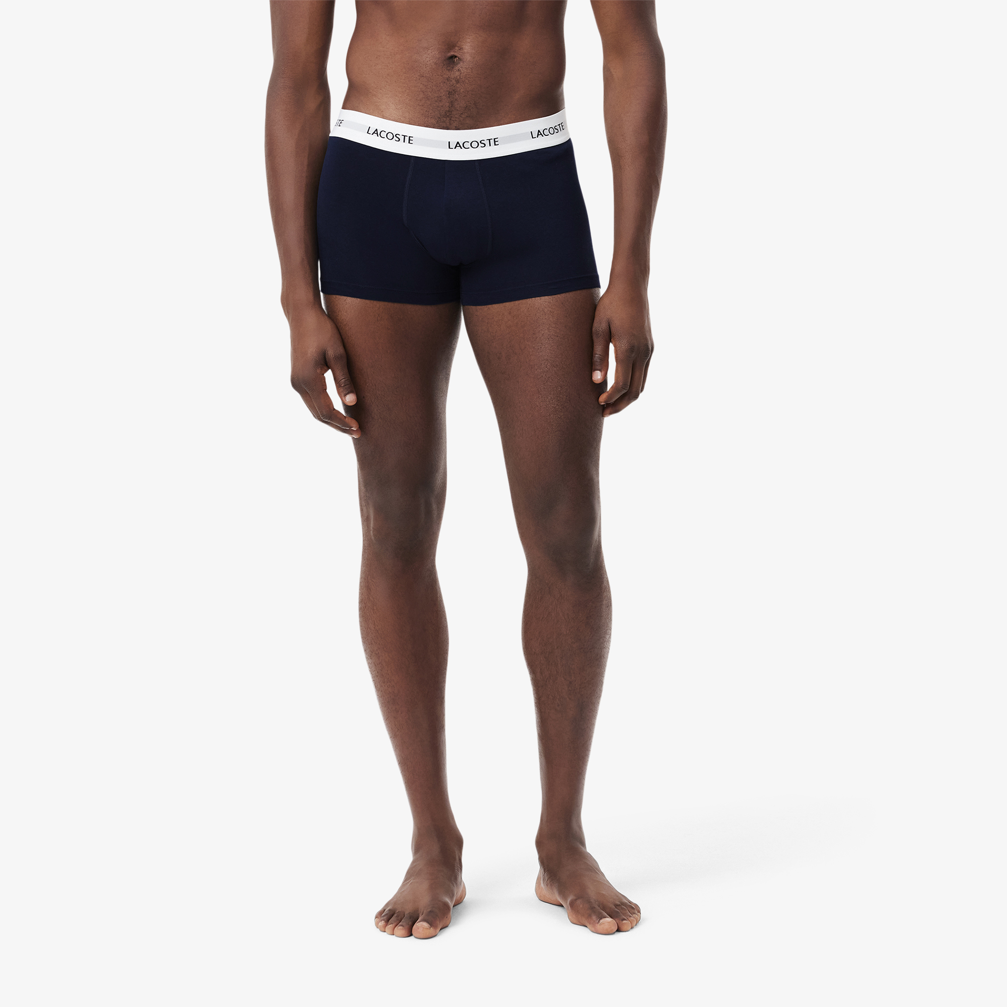 Bộ 3 Quần Lót Trunk Lacoste Nam Chất Liệu Co Giãn