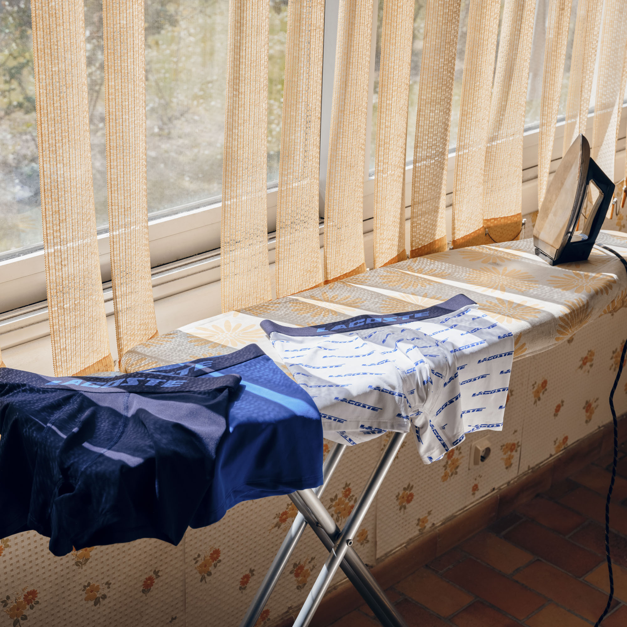 Bộ 3 Quần Lót Boxer Lacoste Nam Chất Liệu Microfiber Họa Tiết In