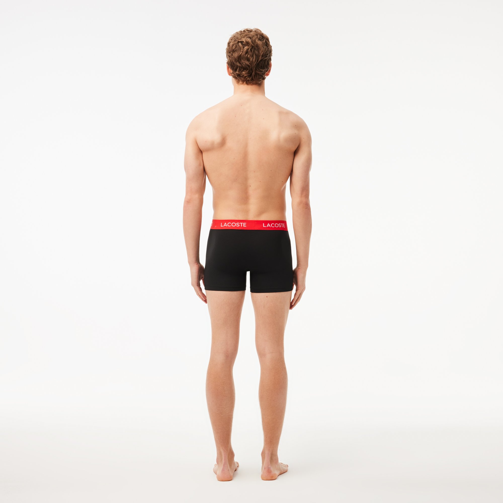 Bộ 3 Quần Lót Trunk Lacoste Nam Chất Liệu Microfiber