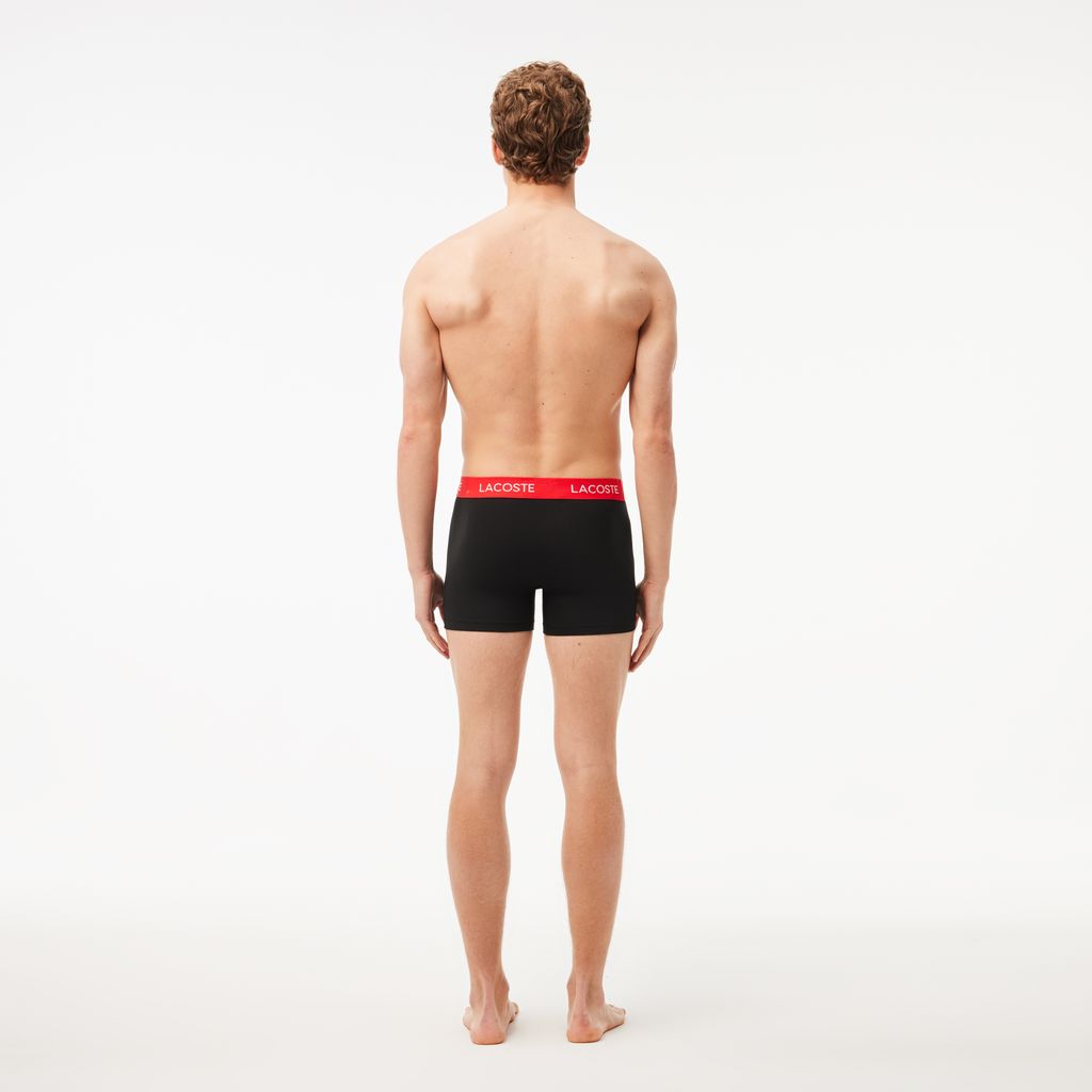 Bộ 3 Quần Lót Trunk Lacoste Nam Chất Liệu Microfiber