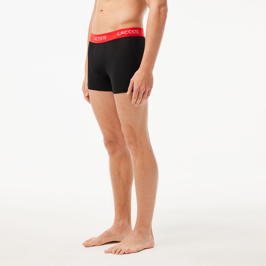 Bộ 3 Quần Lót Trunk Lacoste Nam Chất Liệu Microfiber