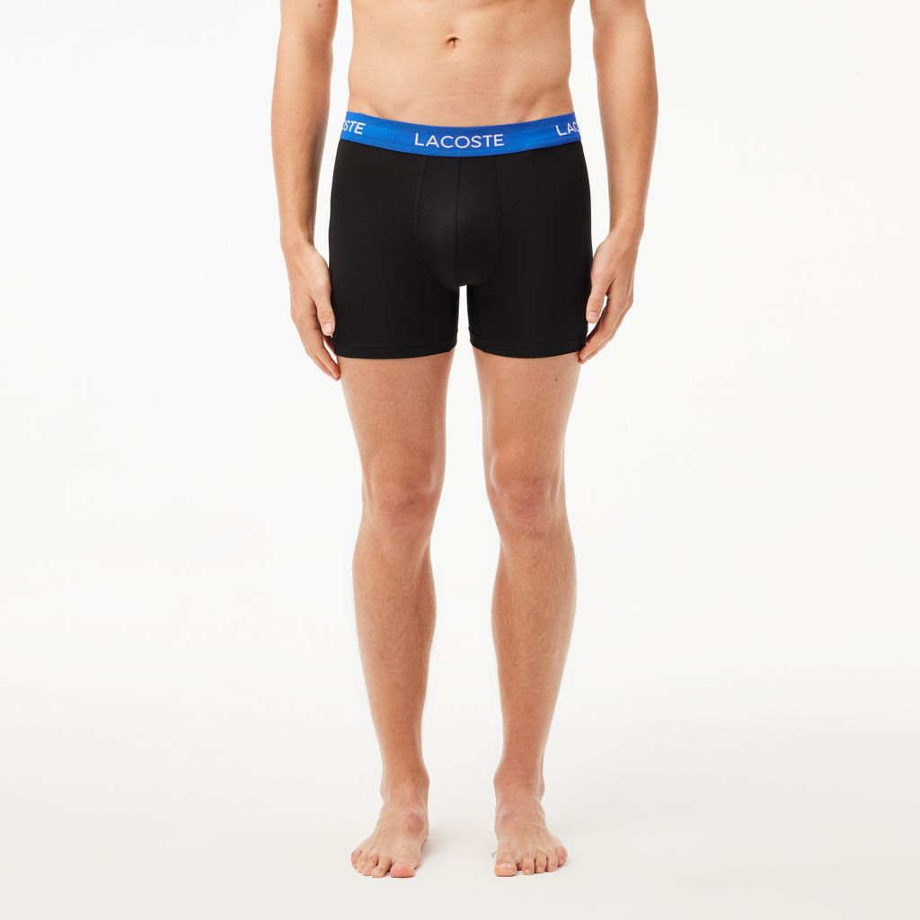 Bộ 3 Quần Lót Trunk Lacoste Nam Chất Liệu Microfiber