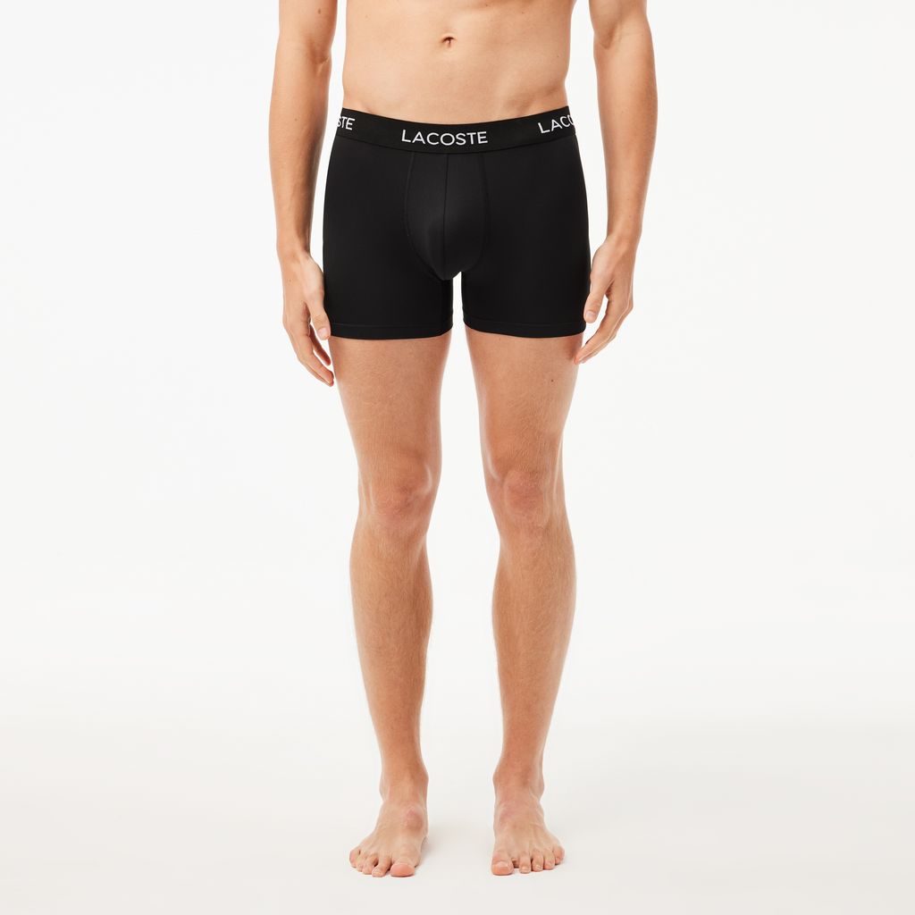 Bộ 3 Quần Lót Trunk Lacoste Nam Chất Liệu Microfiber