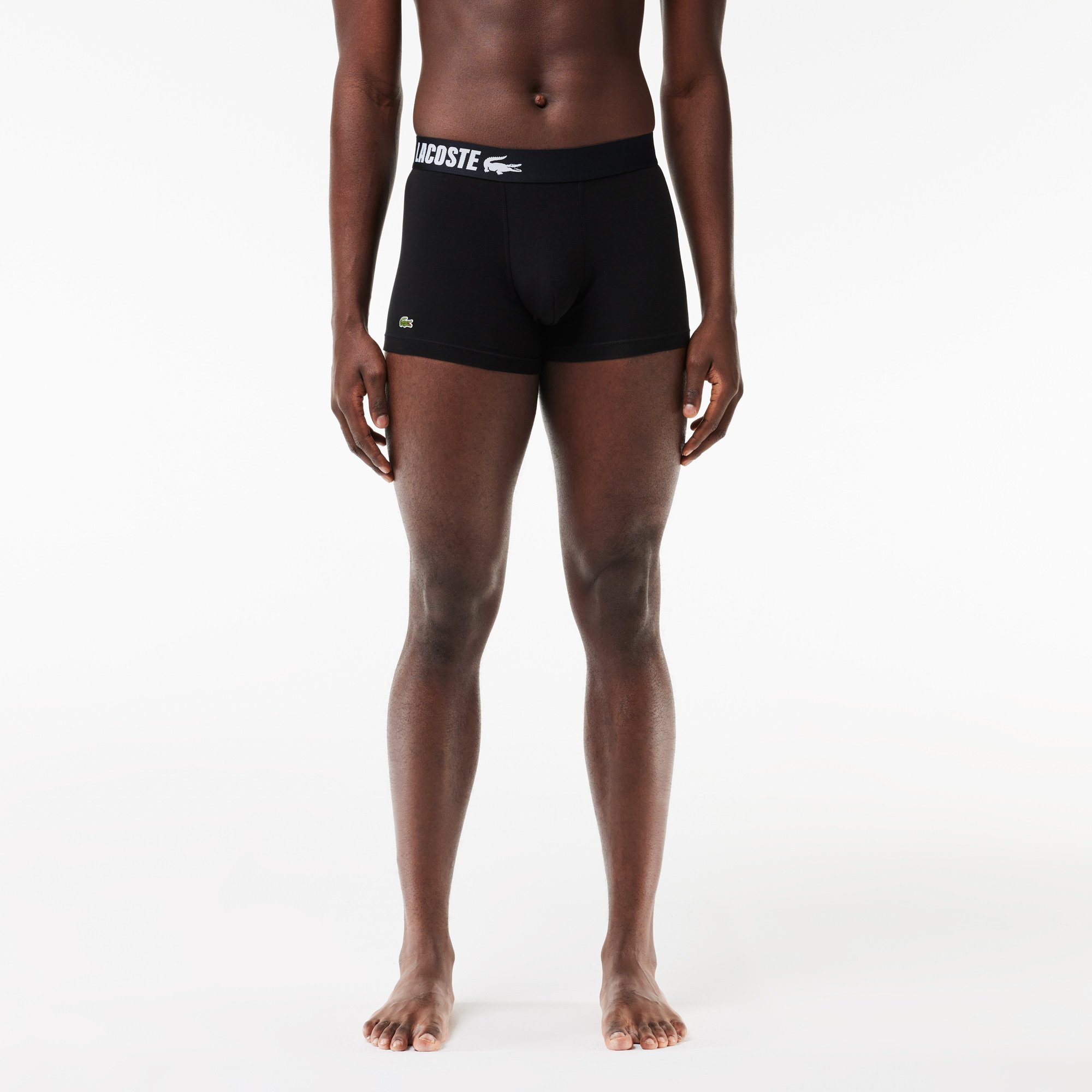 Bộ 3 Quần Lót Trunk Lacoste Nam Cotton Co Giãn