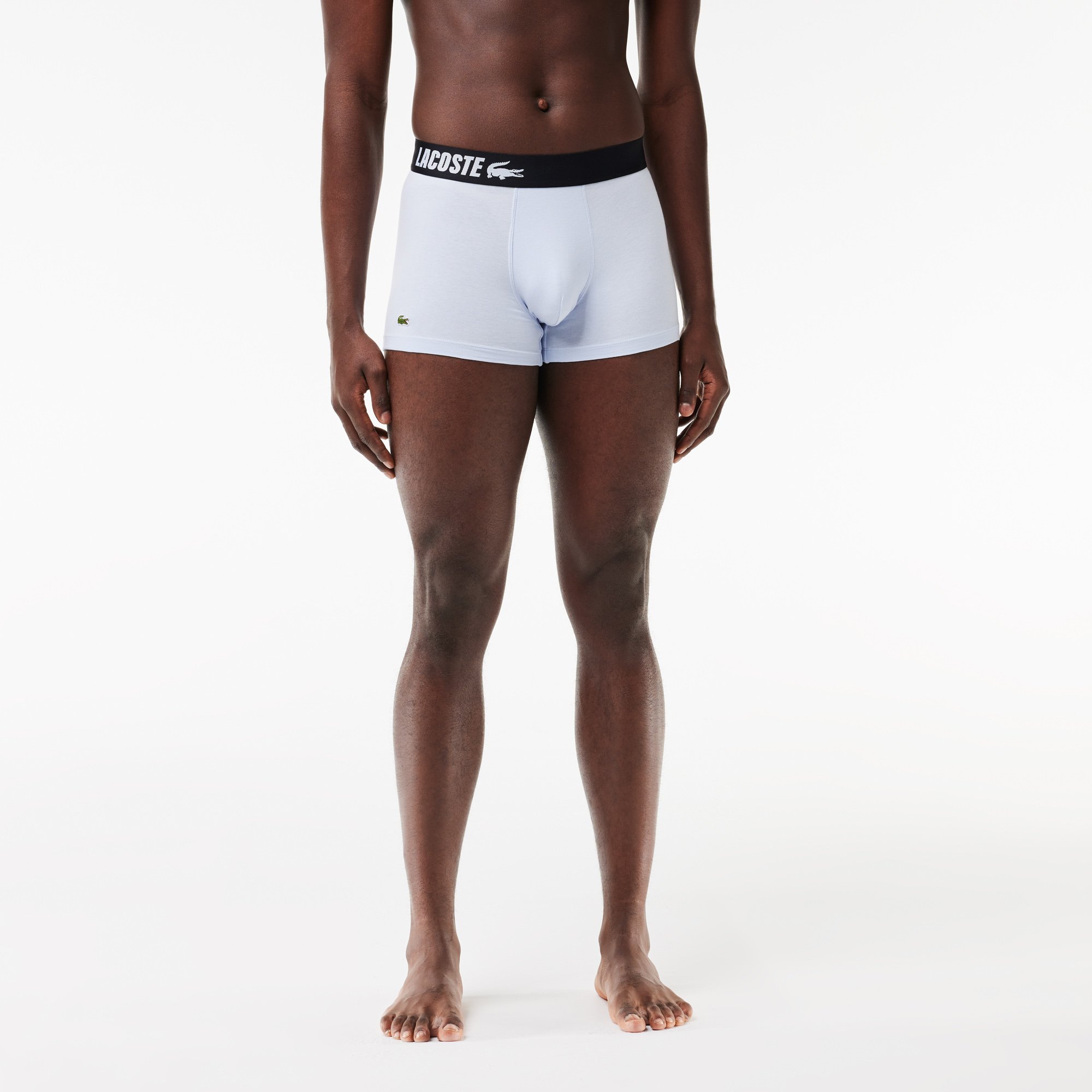 Bộ 3 Quần Lót Trunk Lacoste Nam Cotton Co Giãn