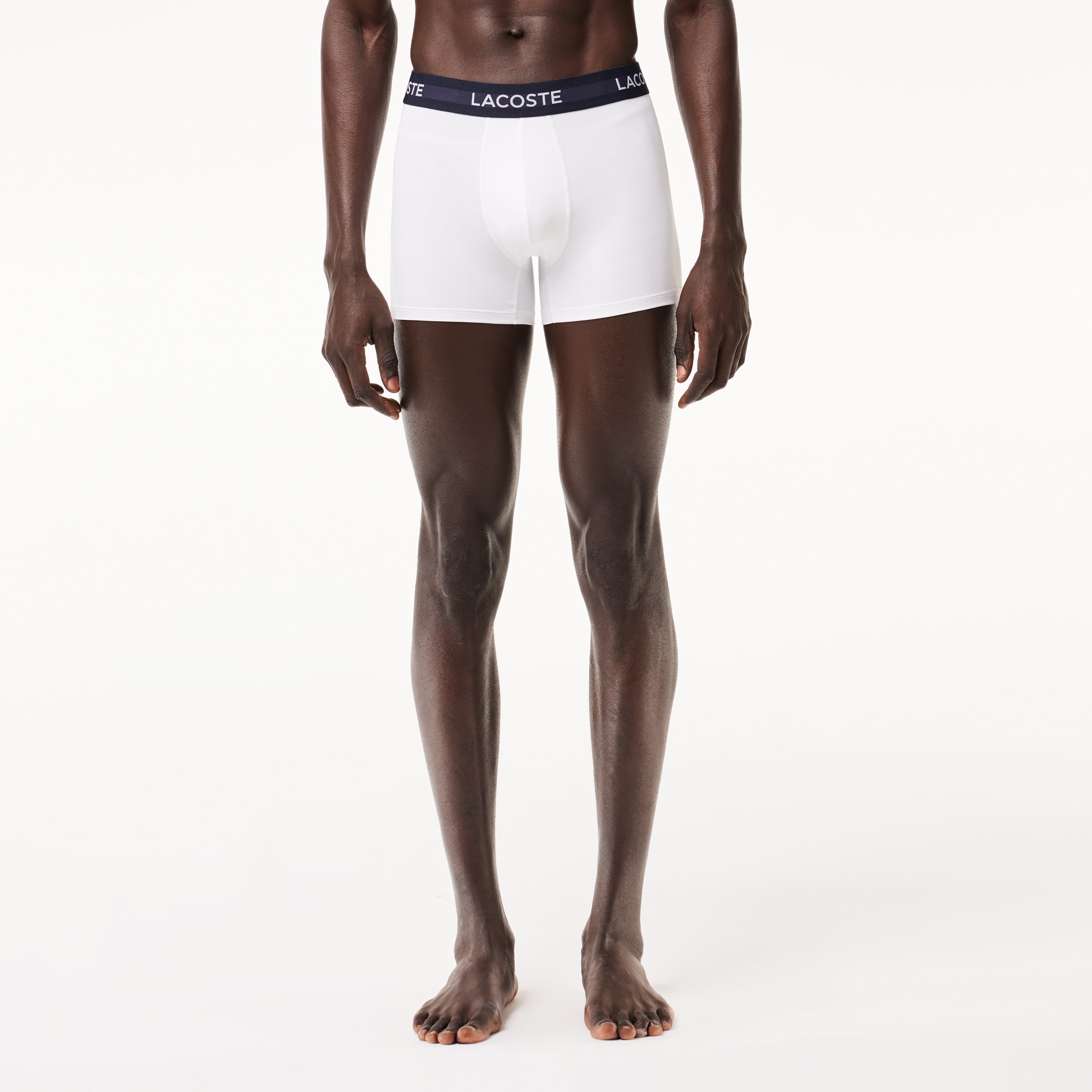 Bộ 3 Quần Lót Boxer Lacoste Nam Chất Liệu Microfiber