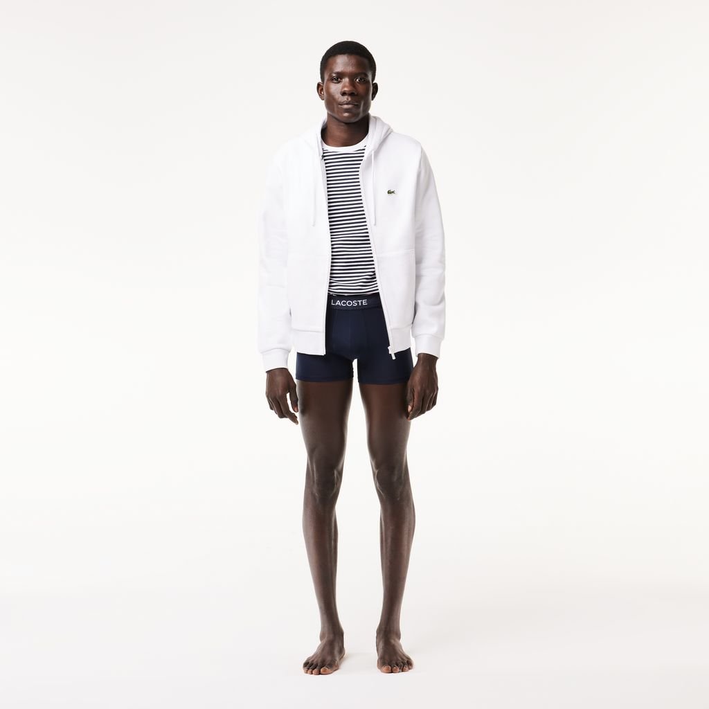 Bộ 3 Quần Lót Boxer Lacoste Nam Chất Liệu Microfiber