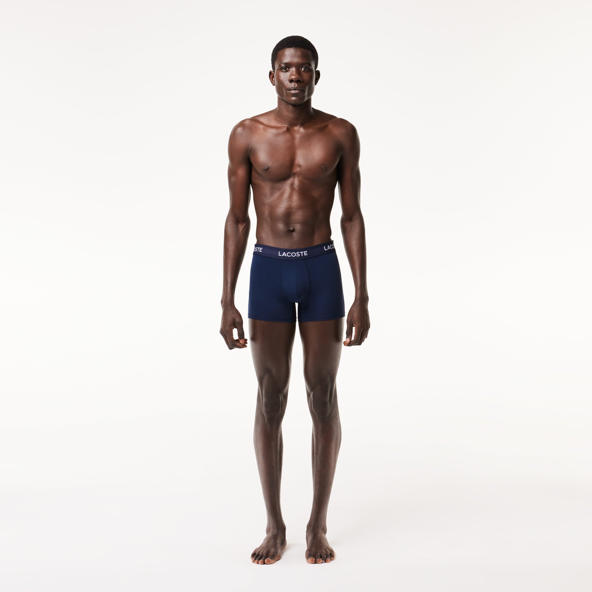 Bộ 3 Quần Lót Boxer Lacoste Nam Chất Liệu Microfiber