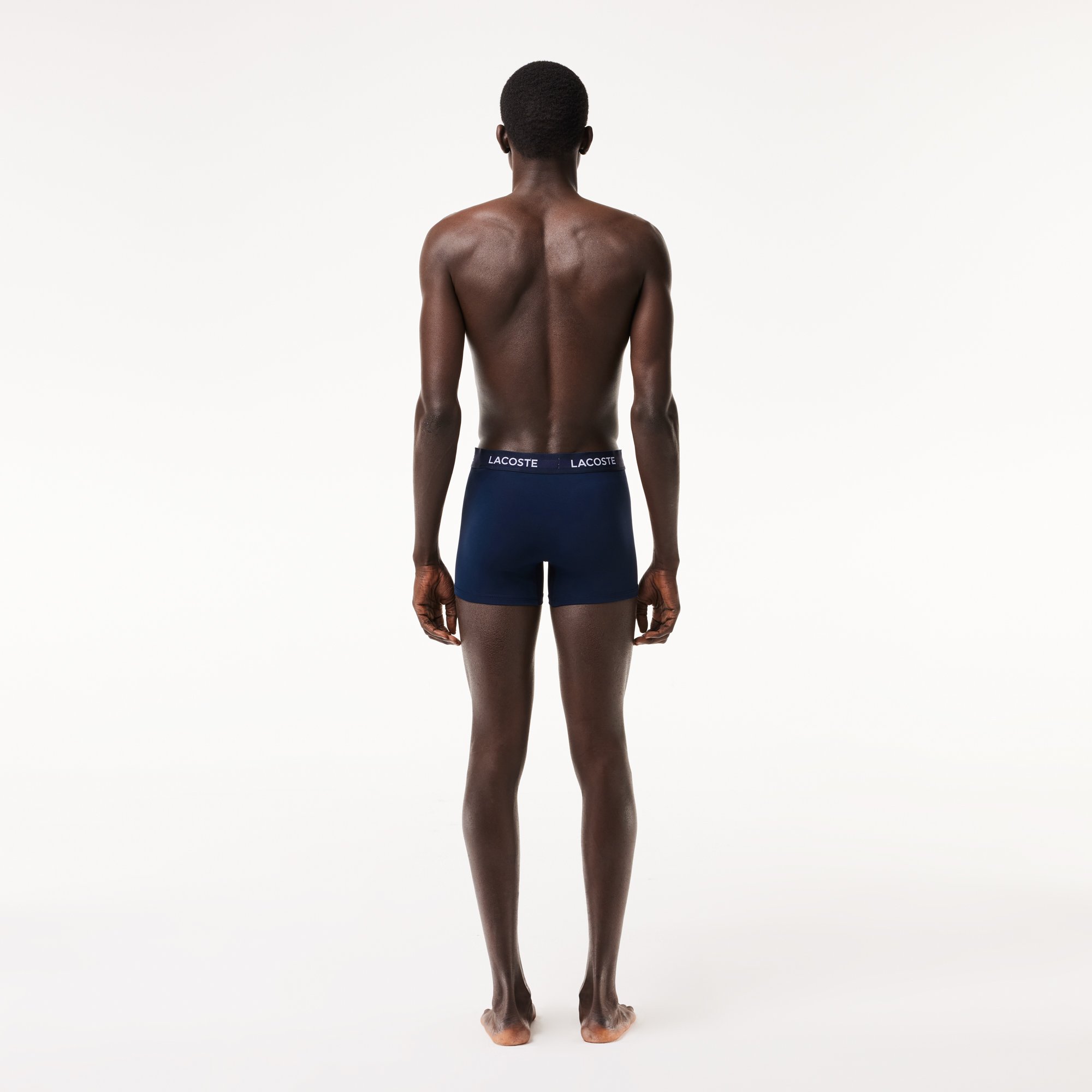 Bộ 3 Quần Lót Boxer Lacoste Nam Chất Liệu Microfiber
