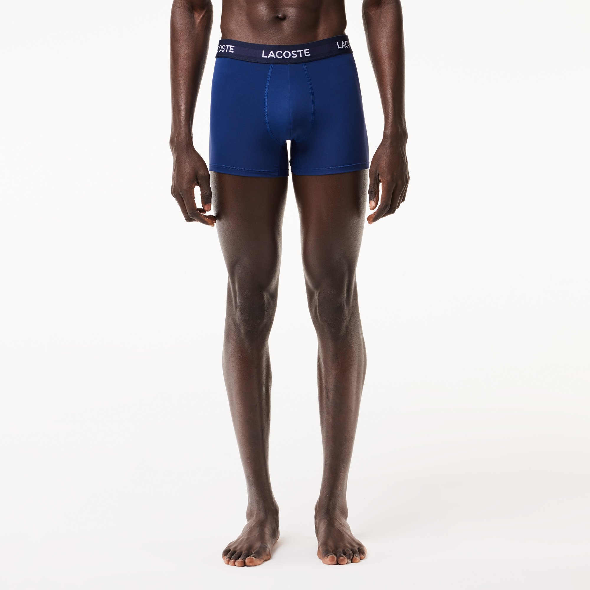 Bộ 3 Quần Lót Boxer Lacoste Nam Chất Liệu Microfiber