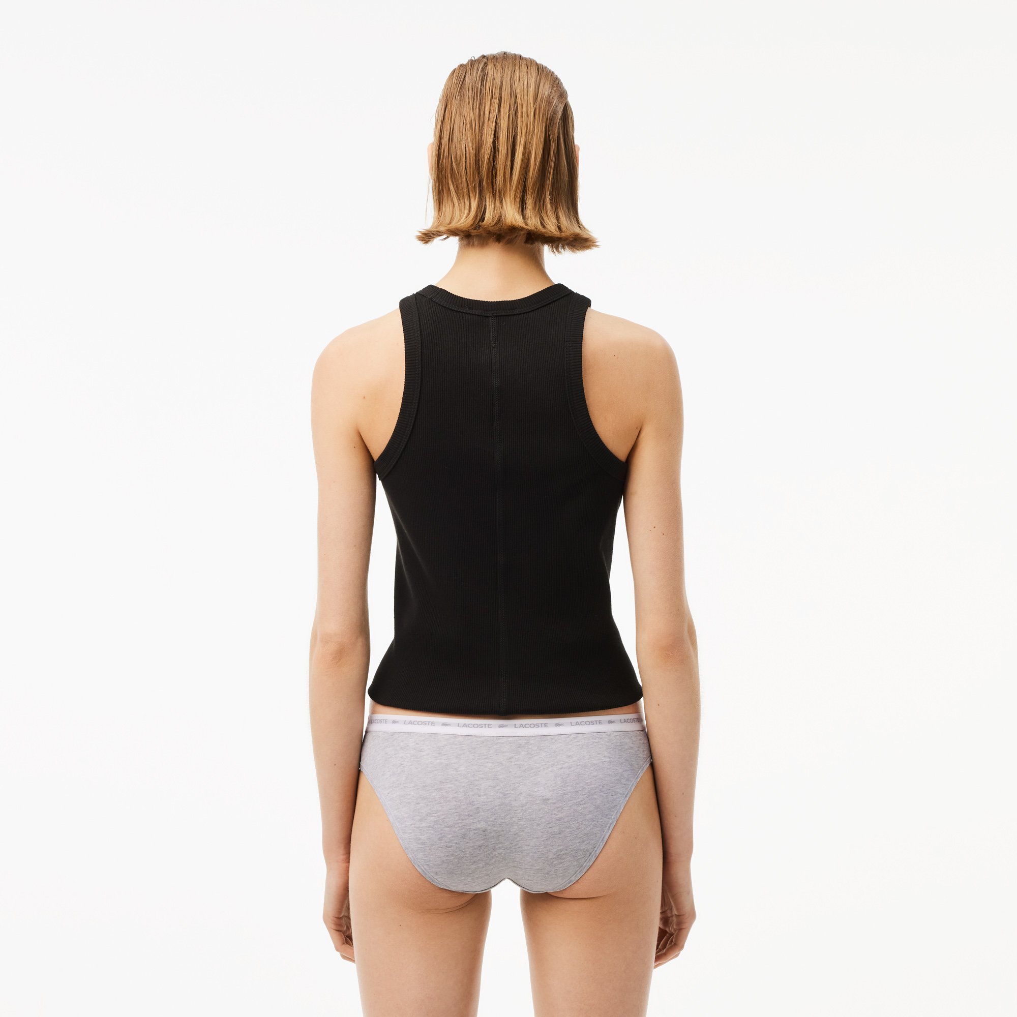 Bộ 3 Quần Lót Briefs Lacoste Nữ Chất Liệu Cotton Co Dãn