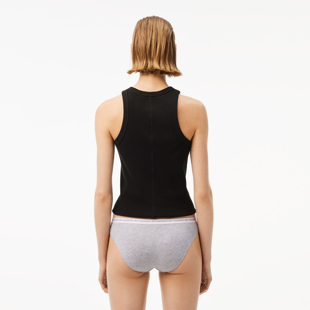 Bộ 3 Quần Lót Briefs Lacoste Nữ Chất Liệu Cotton Co Dãn