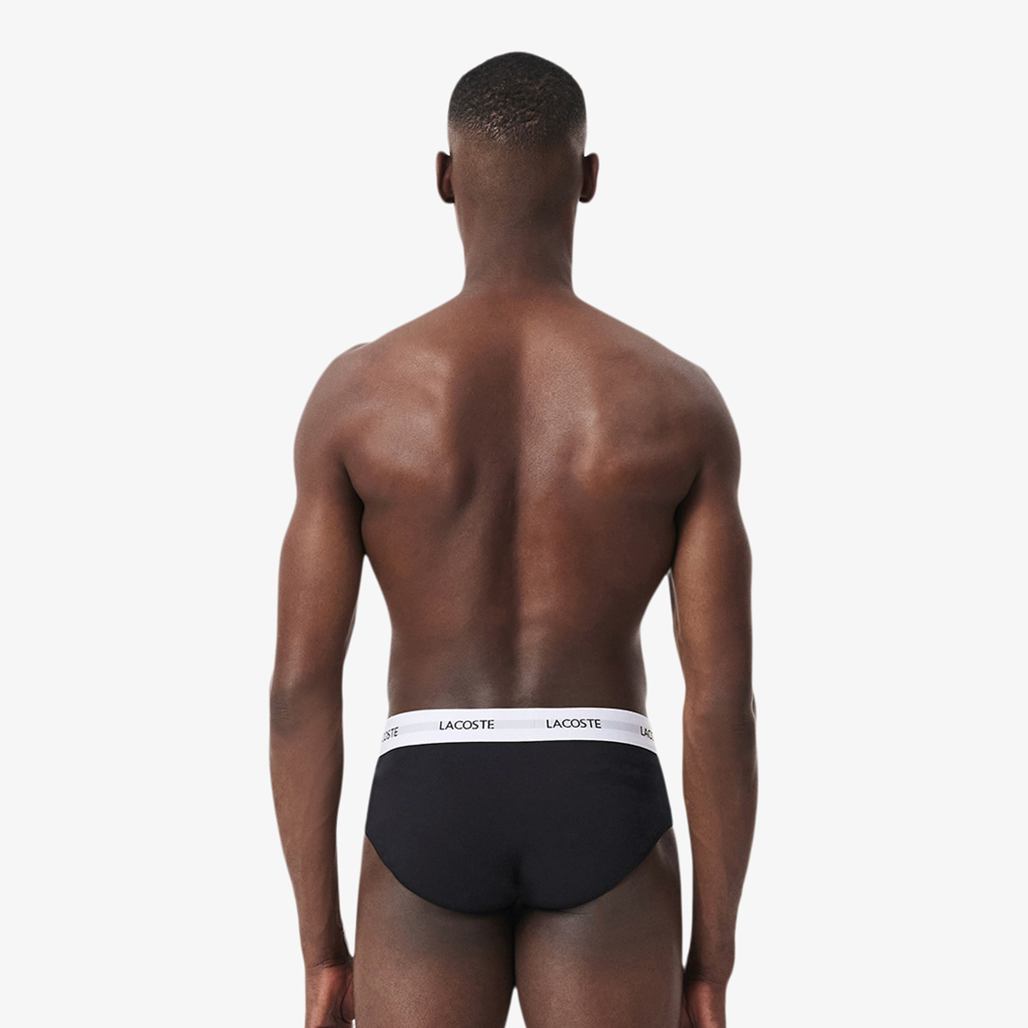 Bộ 3 Quần Lót Lacoste Nam Chất Liệu Cotton Co Giãn