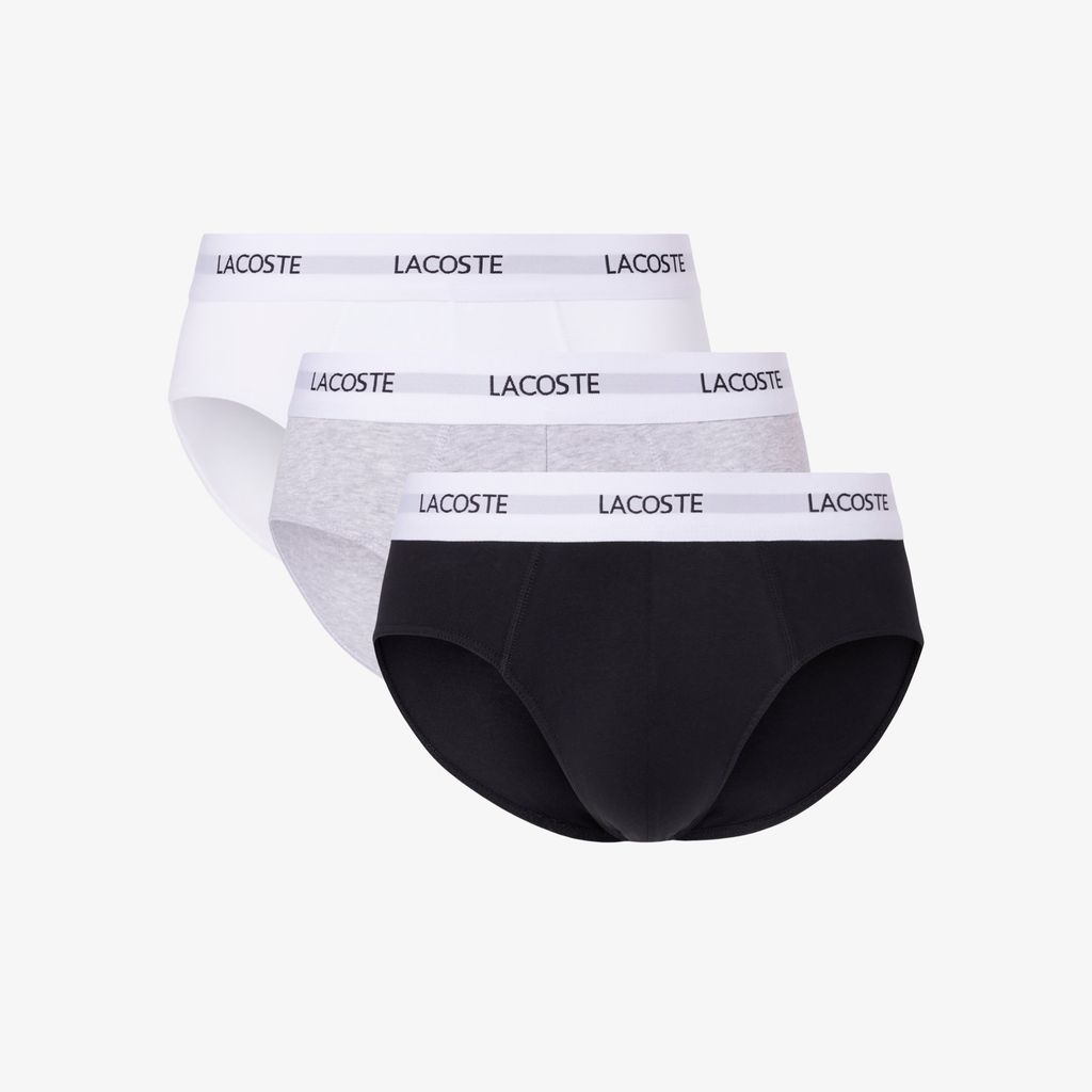Bộ 3 Quần Lót Lacoste Nam Chất Liệu Cotton Co Giãn