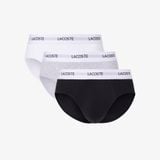 Bộ 3 Quần Lót Lacoste Nam Chất Liệu Cotton Co Giãn
