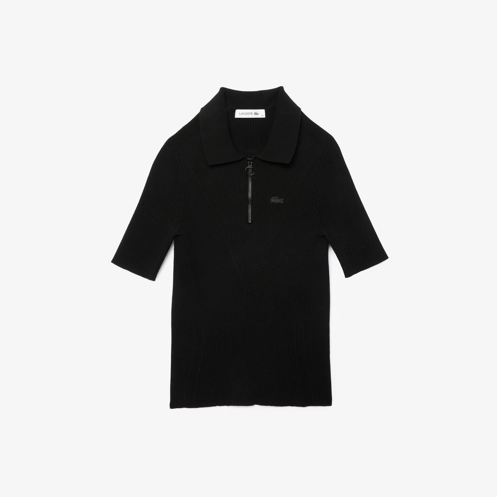 Áo Thun Lacoste Nữ Dệt Kim Gân 3D