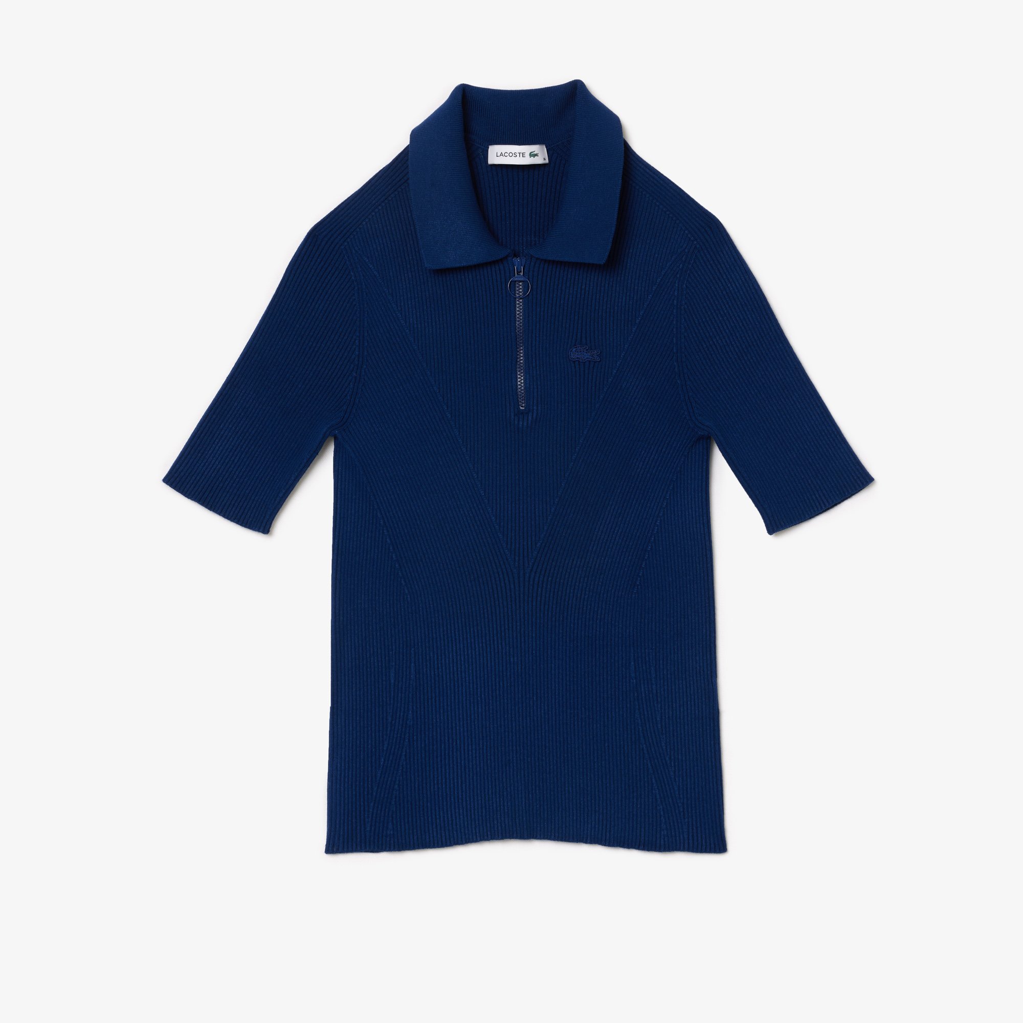 Áo Thun Lacoste Nữ Dệt Kim Gân 3D