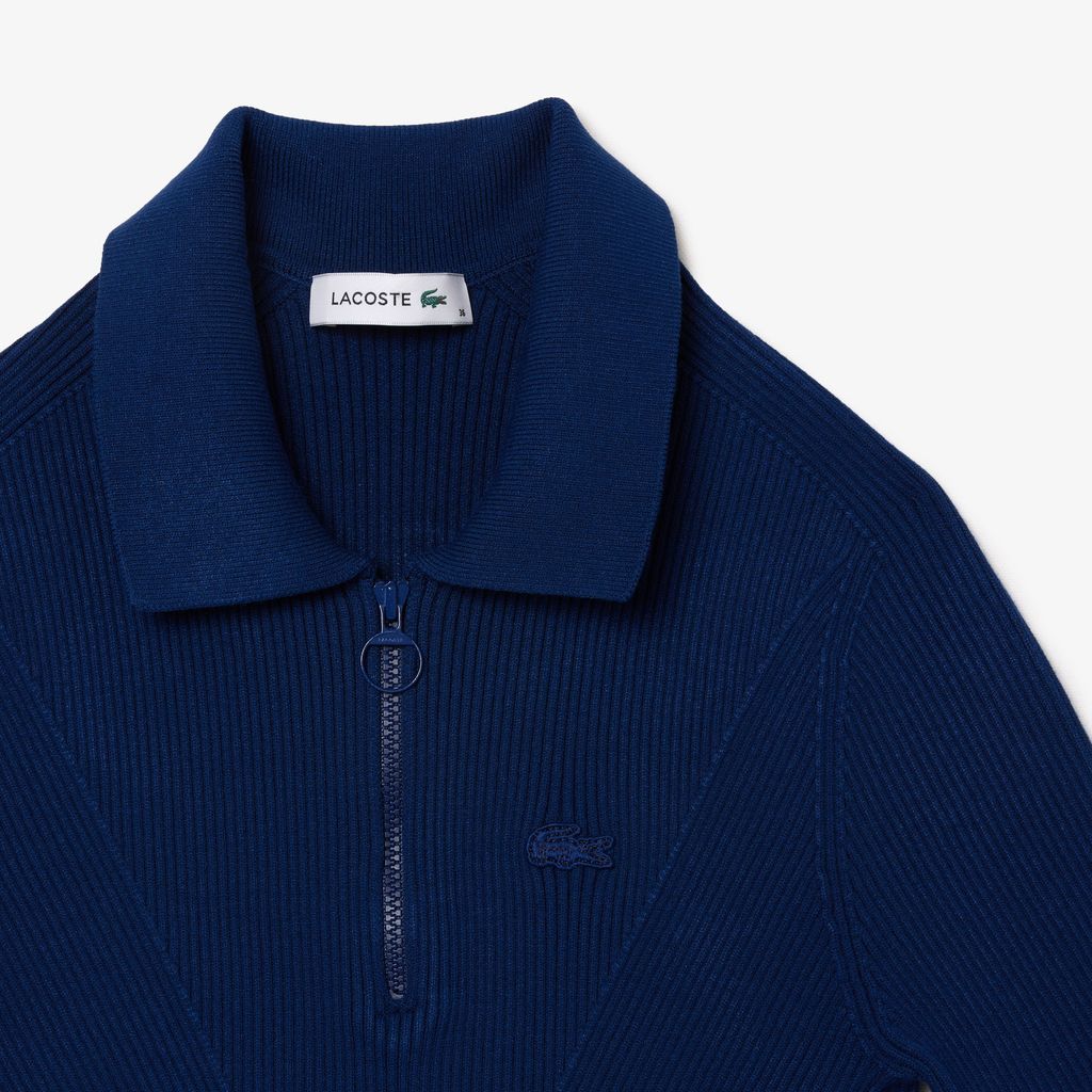 Áo Thun Lacoste Nữ Dệt Kim Gân 3D