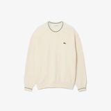 Áo Len Lacoste Nam Chất Liệu Cotton Crepe Nhẹ Hoạ Tiết Sọc