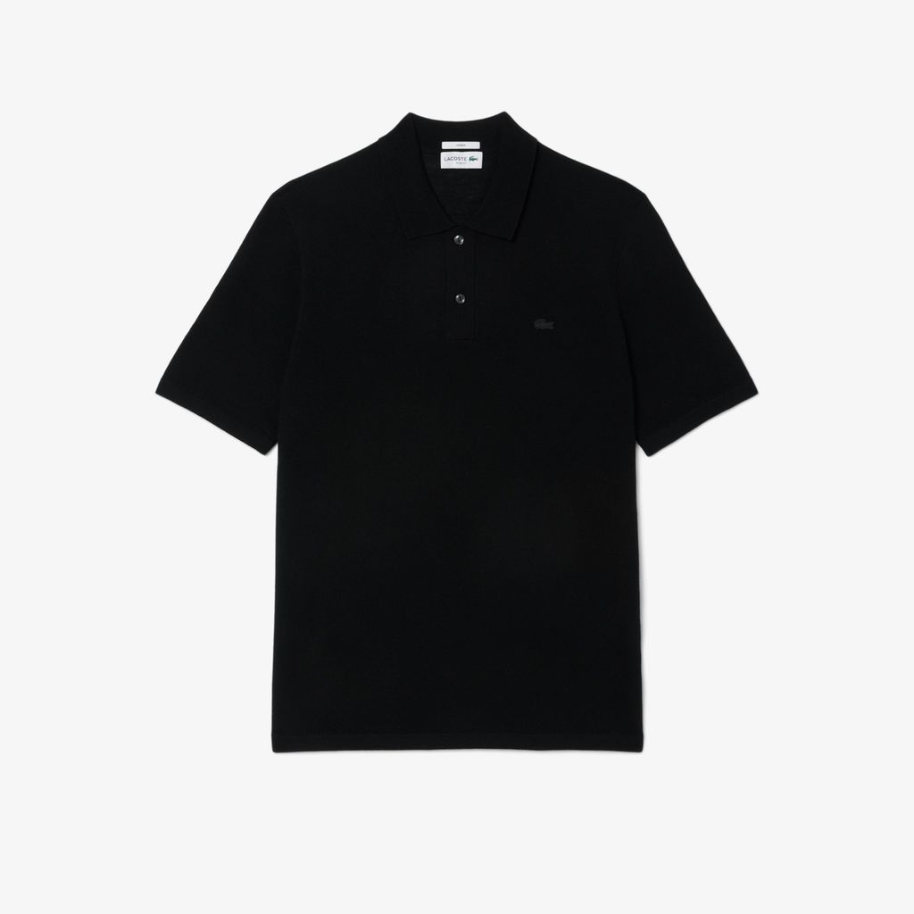 Áo Len Polo Lacoste Nam Ngắn Tay Chất Liệu lông Cừu Merino