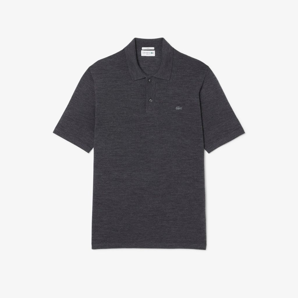 Áo Len Polo Lacoste Nam Ngắn Tay Chất Liệu lông Cừu Merino
