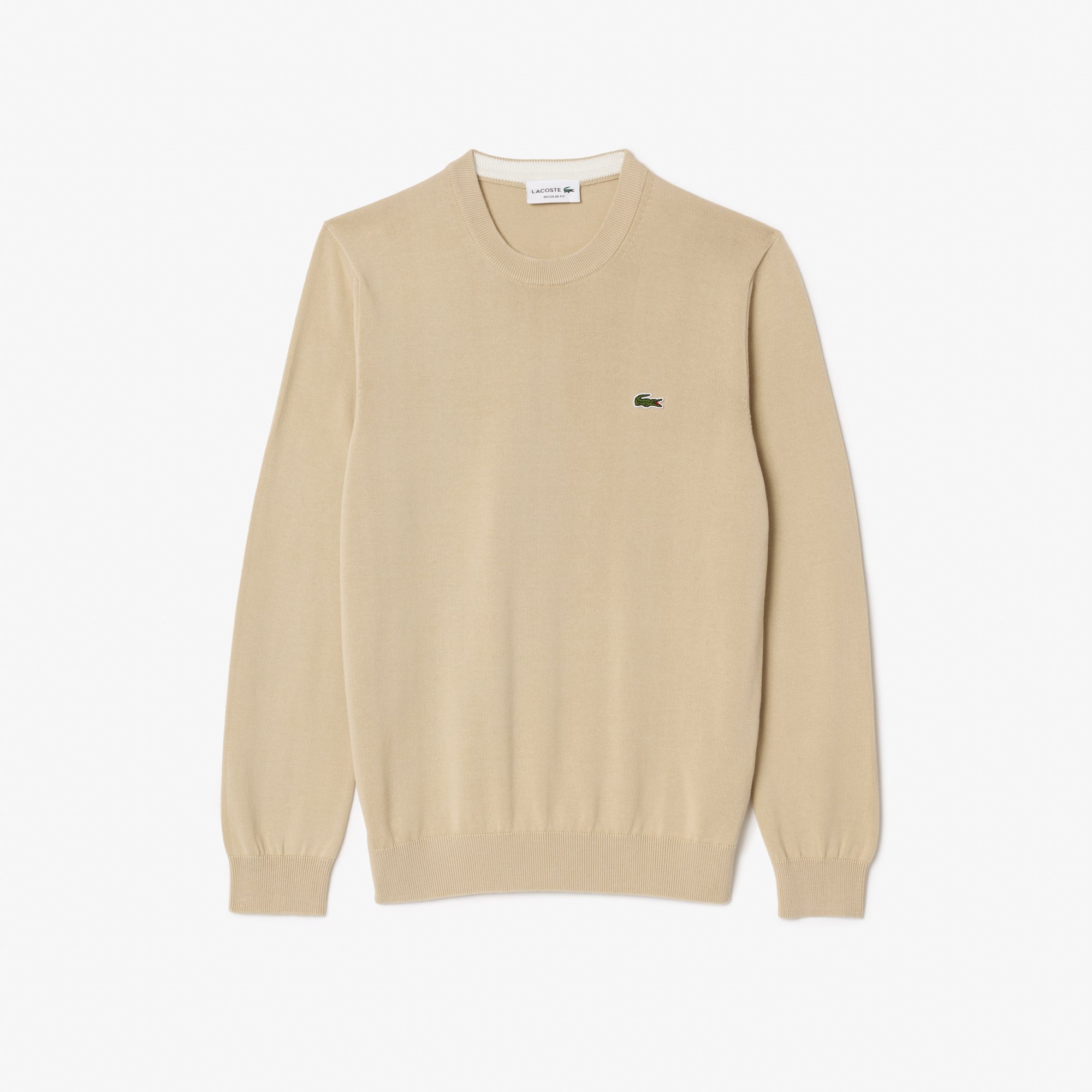 Áo Len Lacoste Nam Cổ Tròn Chất Liệu Cotton