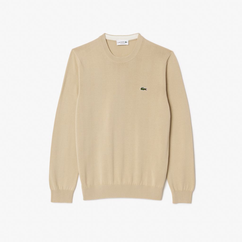 Áo Len Lacoste Nam Cổ Tròn Chất Liệu Cotton